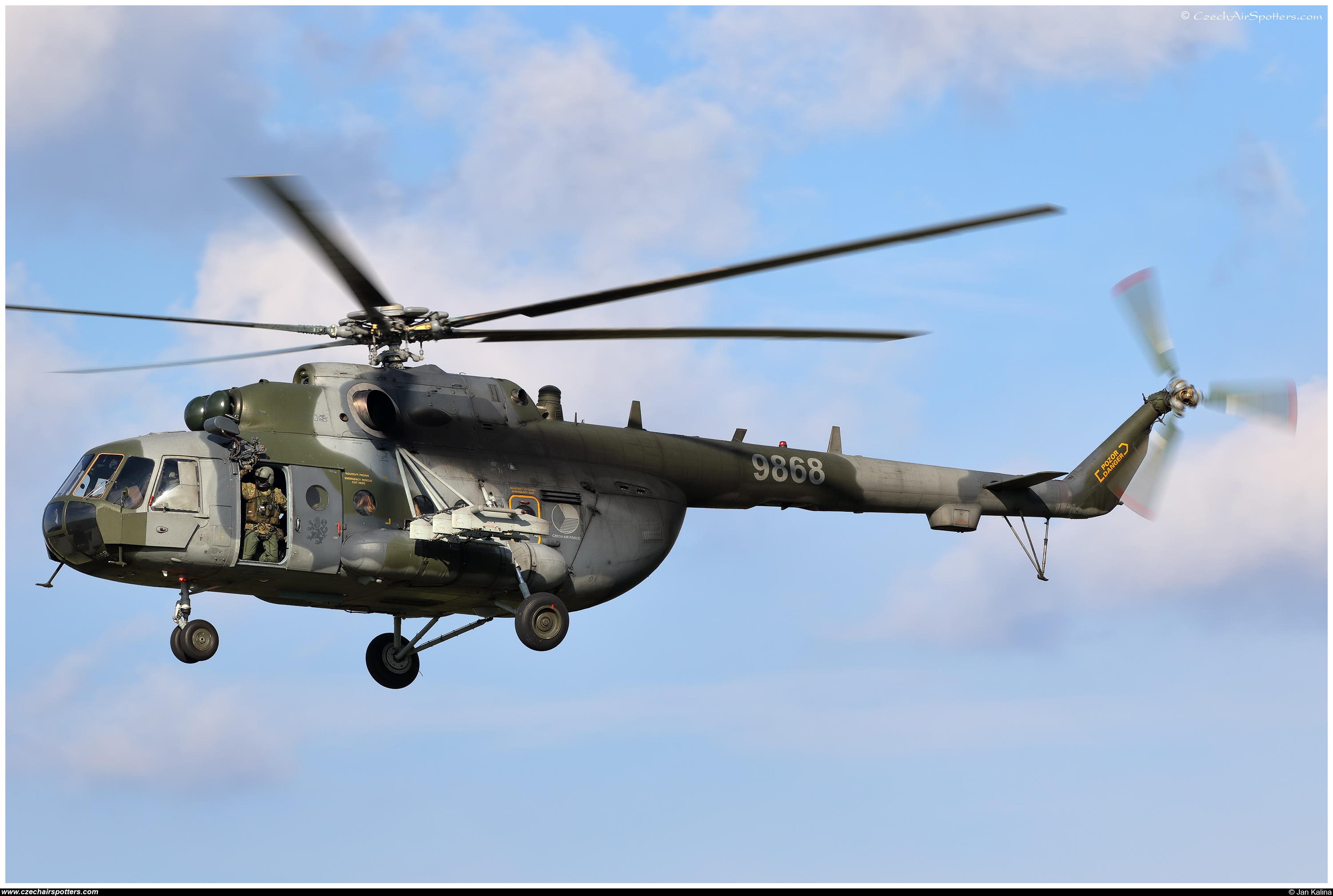 Czech - Air Force – Mil Mi-171Sh Hip  9868