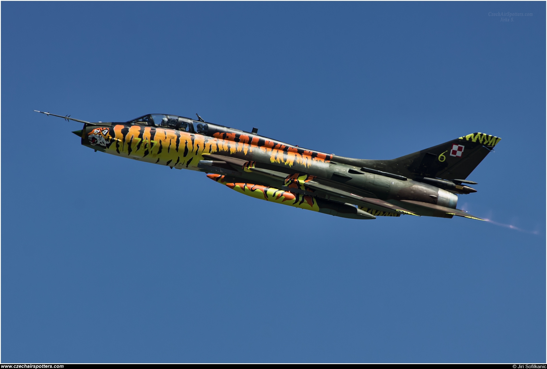 Poland - Air Force – Sukhoi Su-22 UM-3K Fitter G 707