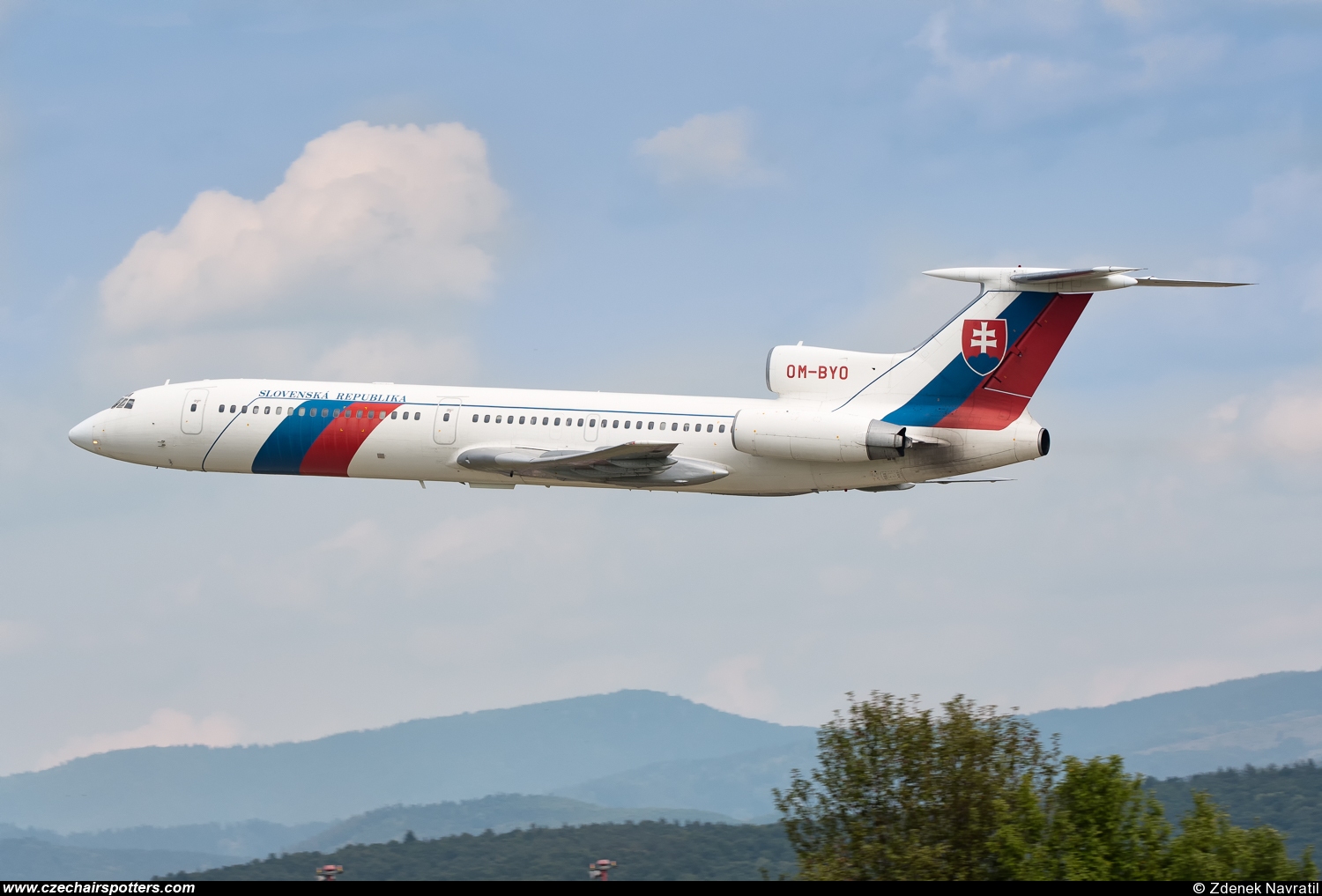 Slovakia - Air Force – Tupolev Tu-154M OM-BYO