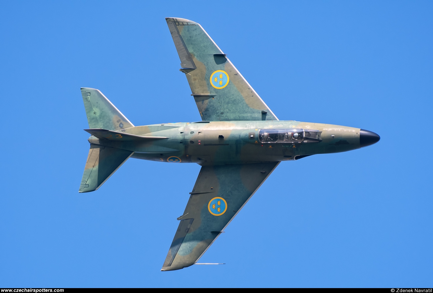 Sweden - Air Force – Saab J 32B Lansen SE-RMD/3/23