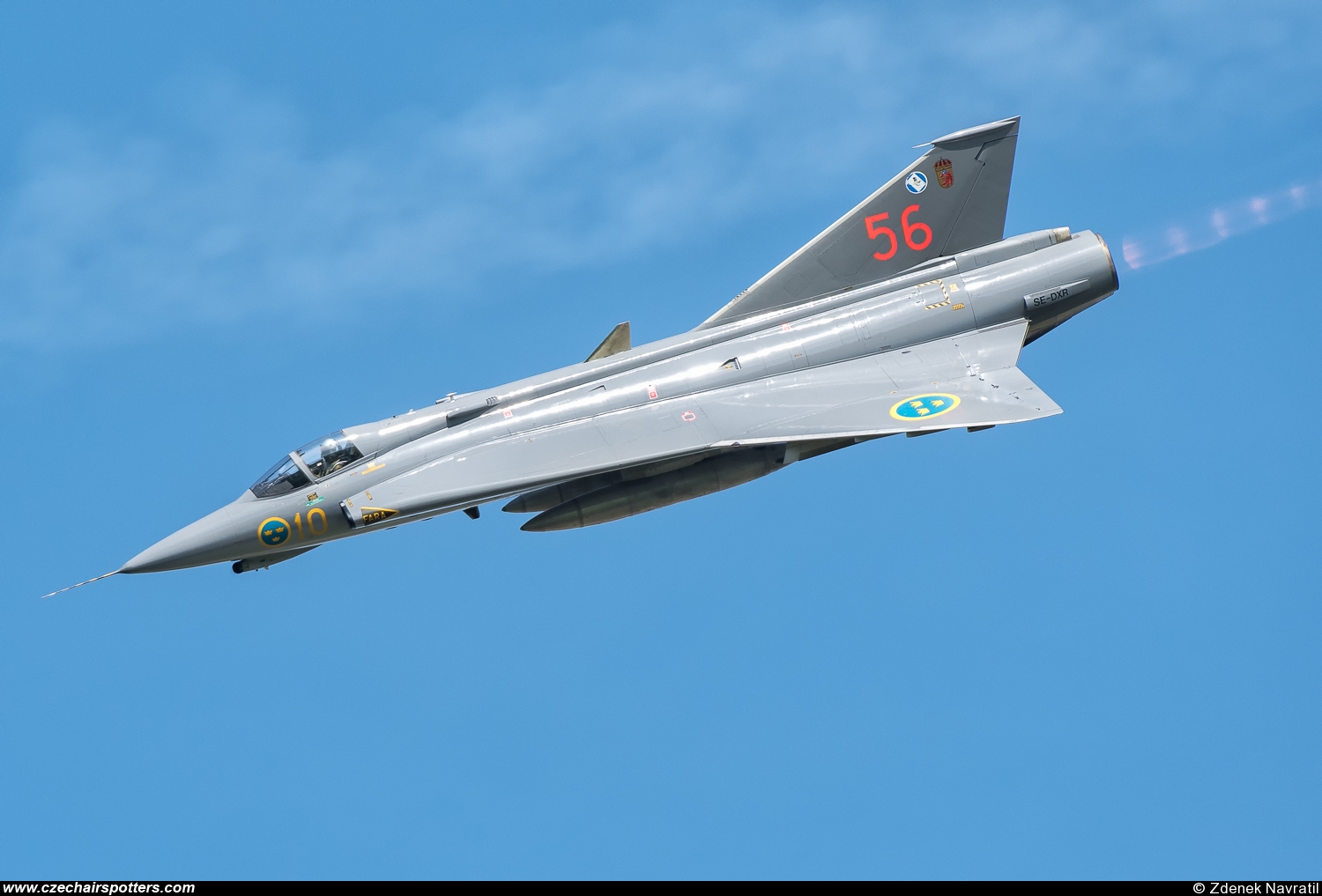 Sweden - Air Force – Saab J35F Draken SE-RMD/3/23