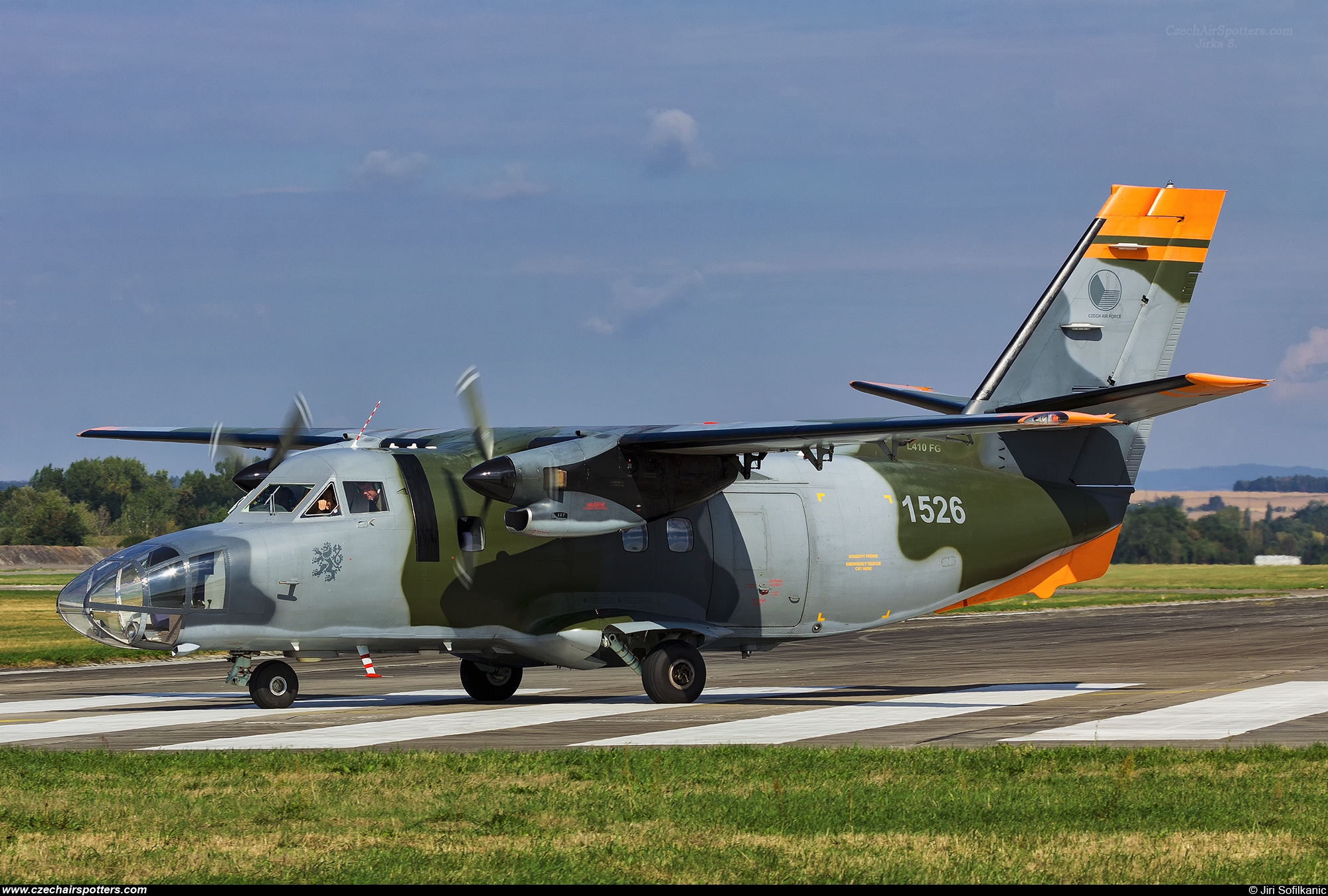 Czech - Air Force – Let L-410FG Turbolet  1526