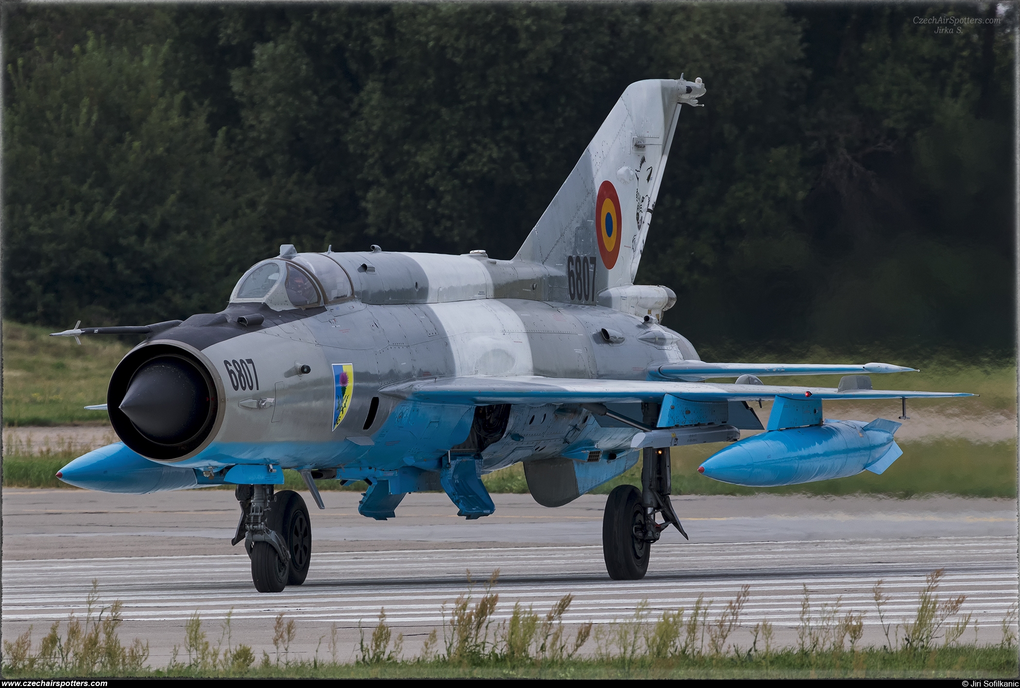 Romania - Air Force  – Mikoyan-Gurevich MiG-21MF Lancer C 6807