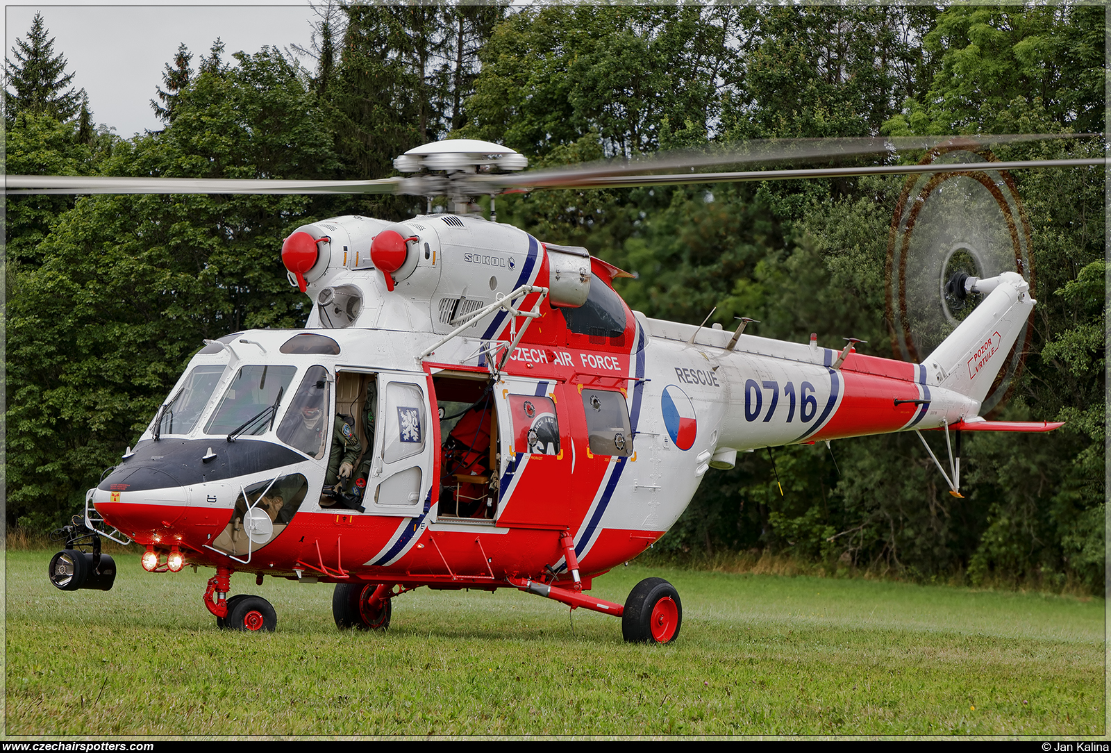 Czech - Air Force – PZL-Swidnik W-3A Sokol 0716