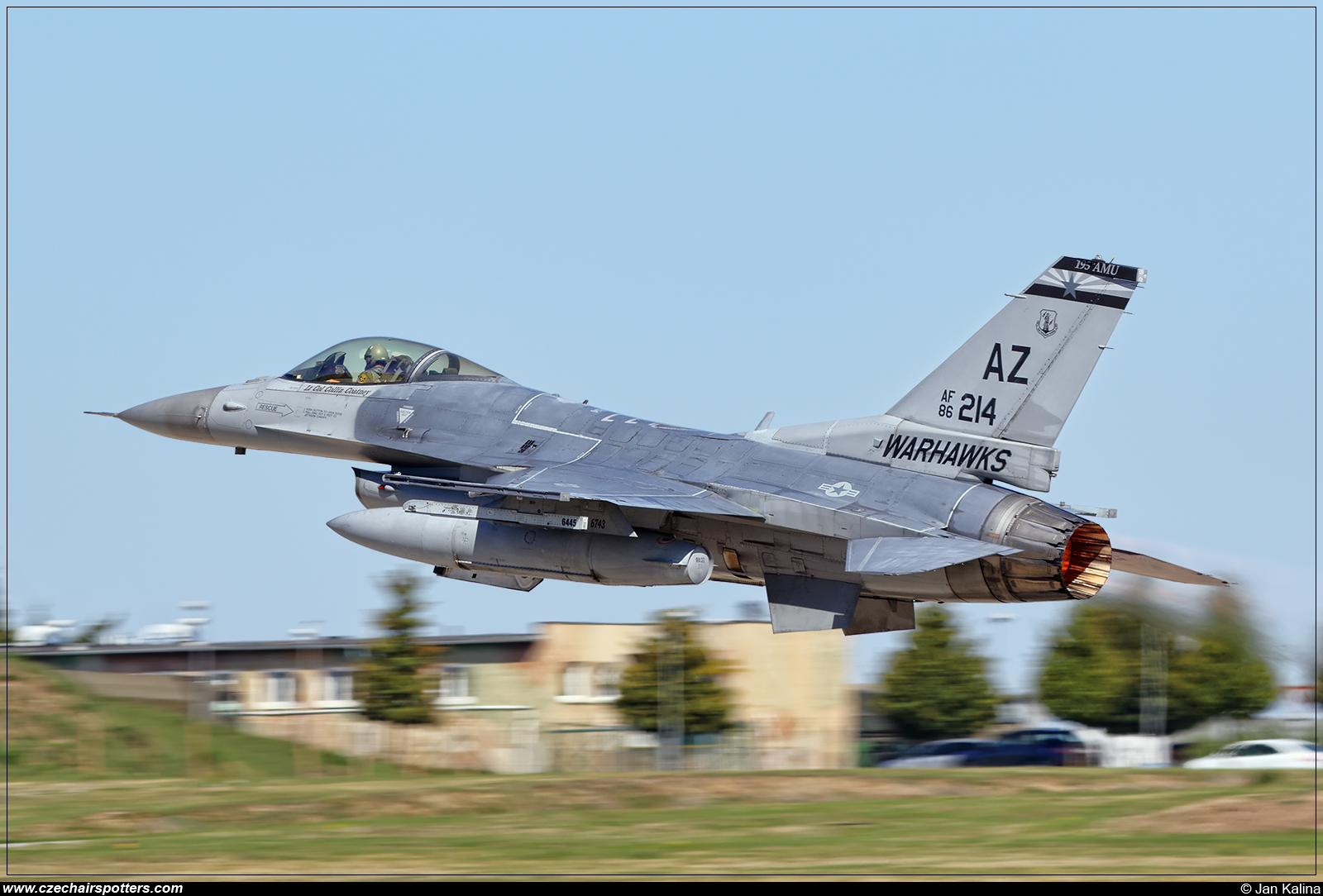 USA - Air Force – General Dynamics F-16C Fighting Falcon 86-0214