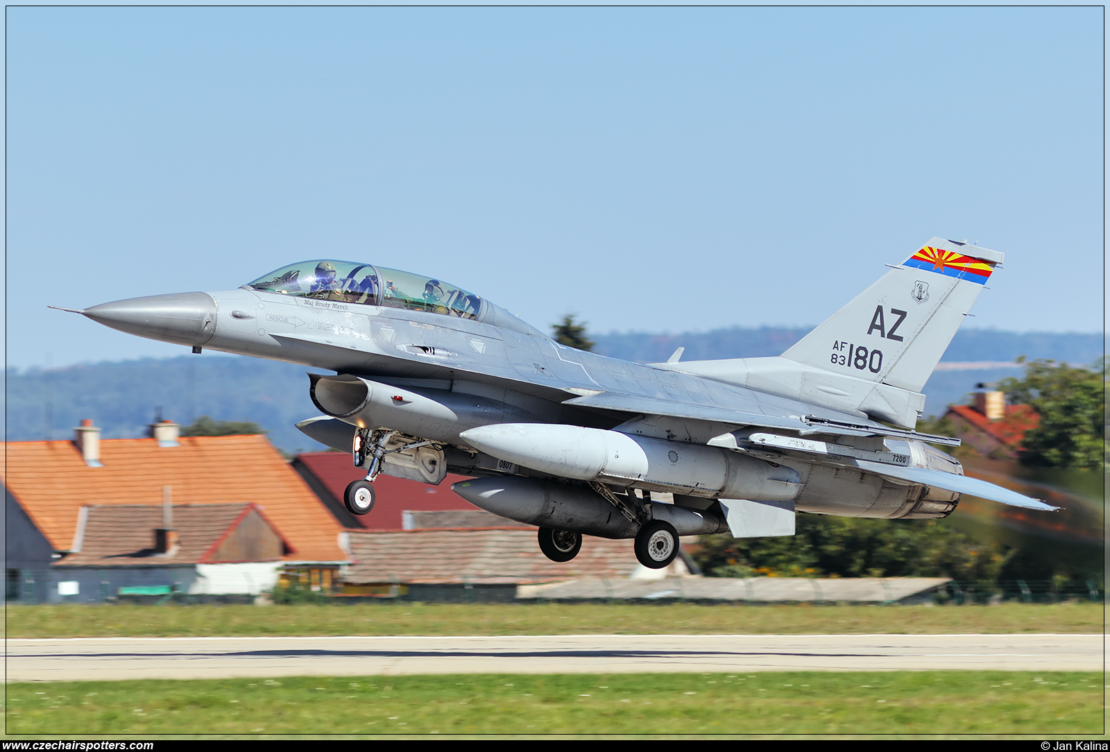 USA - Air Force – General Dynamics F-16D Fighting Falcon 83-1180
