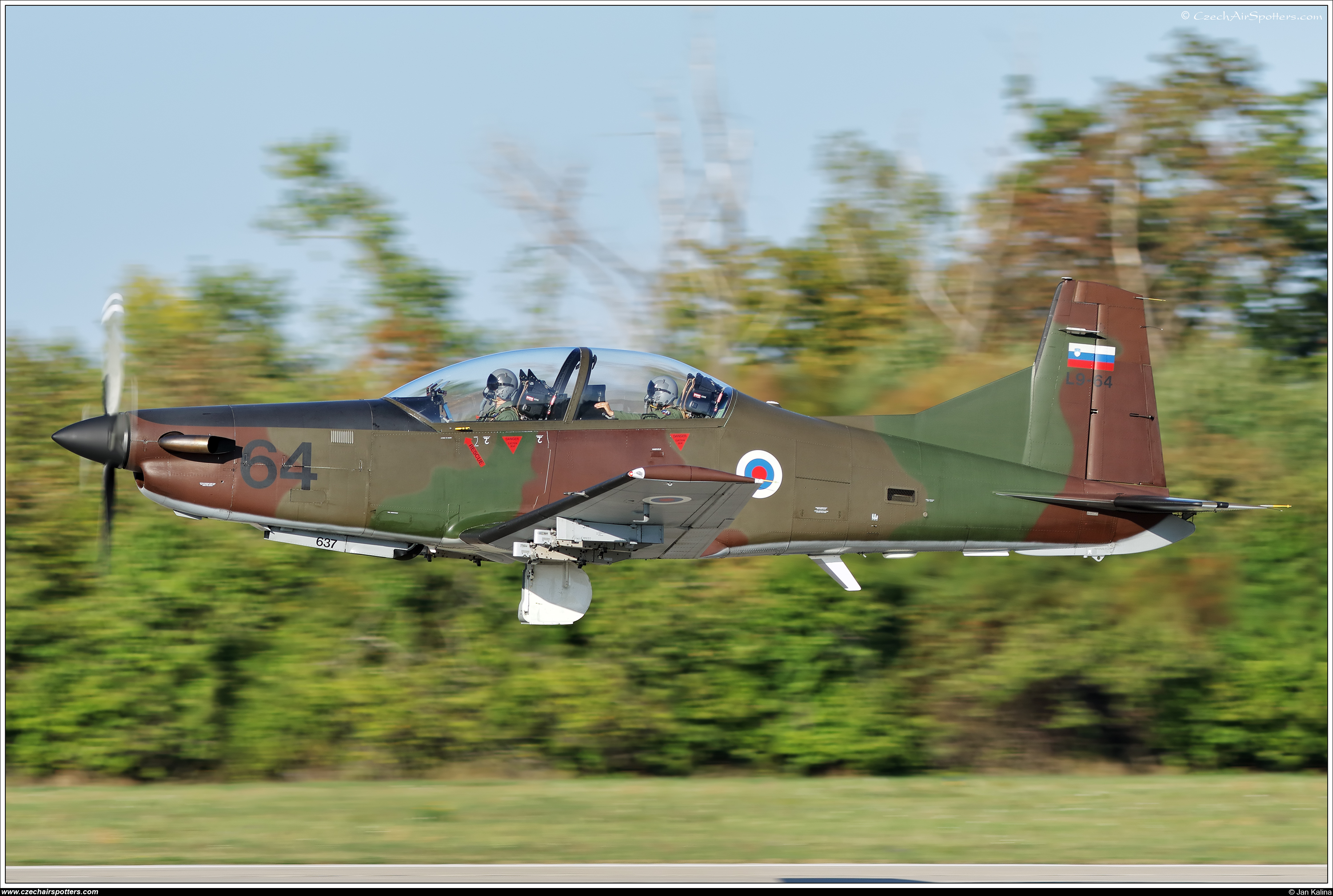 Slovenia - Air Force – Pilatus Aircraft PC-9M L9-64