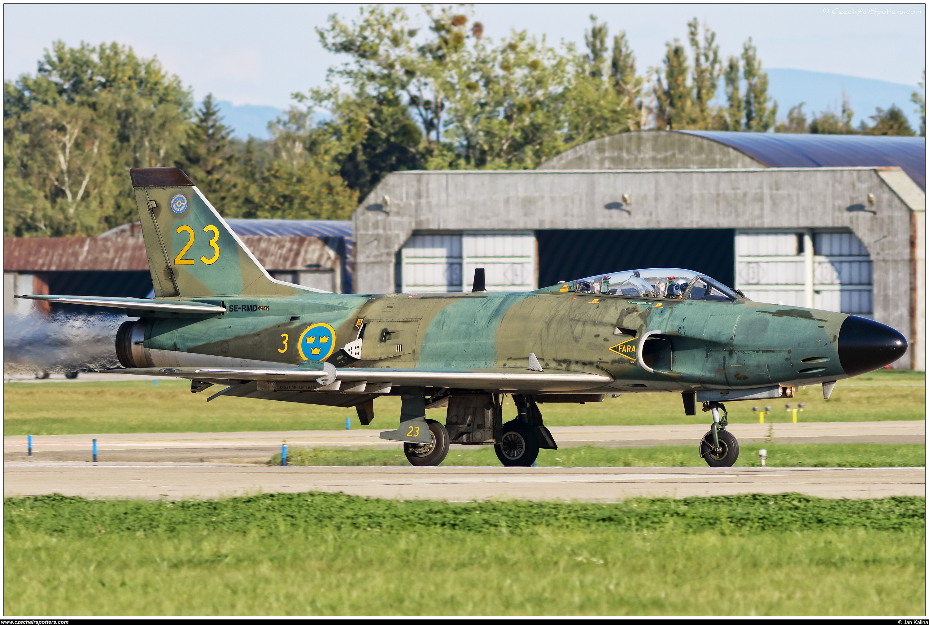 Sweden - Air Force – Saab J 32B Lansen SE-RMD/3/23