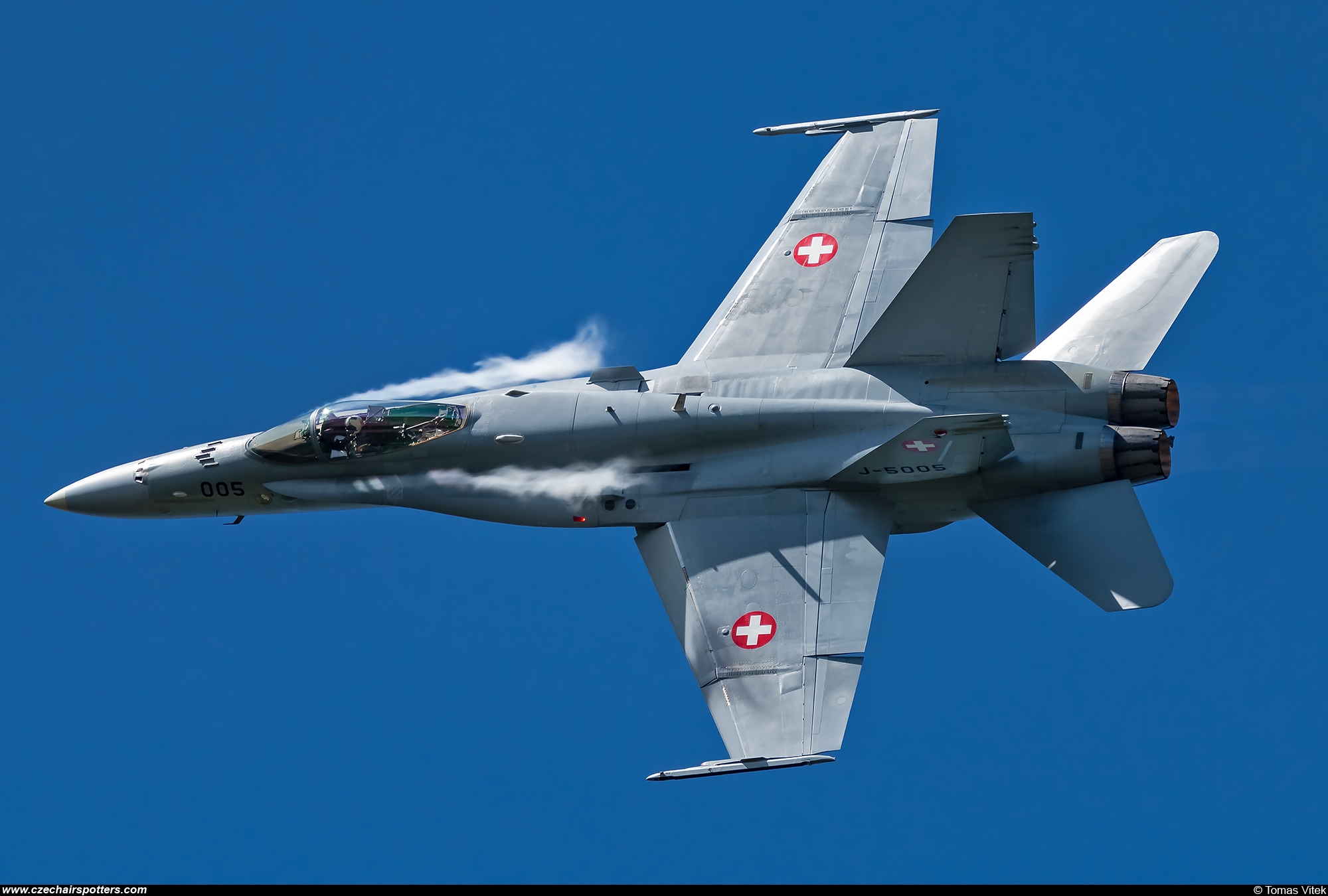Switzerland - Air Force – McDonnell Douglas F/A-18C Hornet J-5005