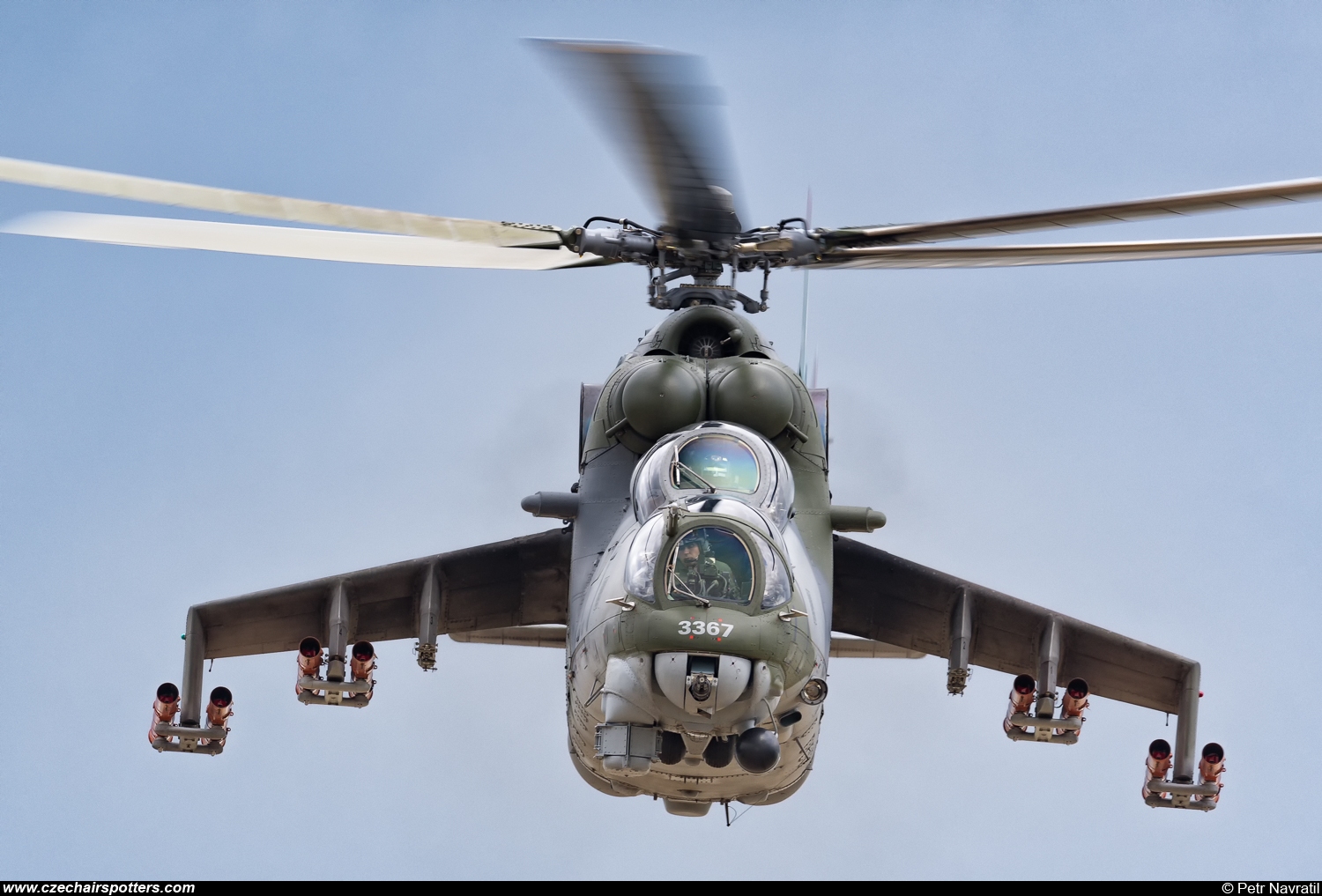 Czech - Air Force – Mil Mi-24V Hind 3367
