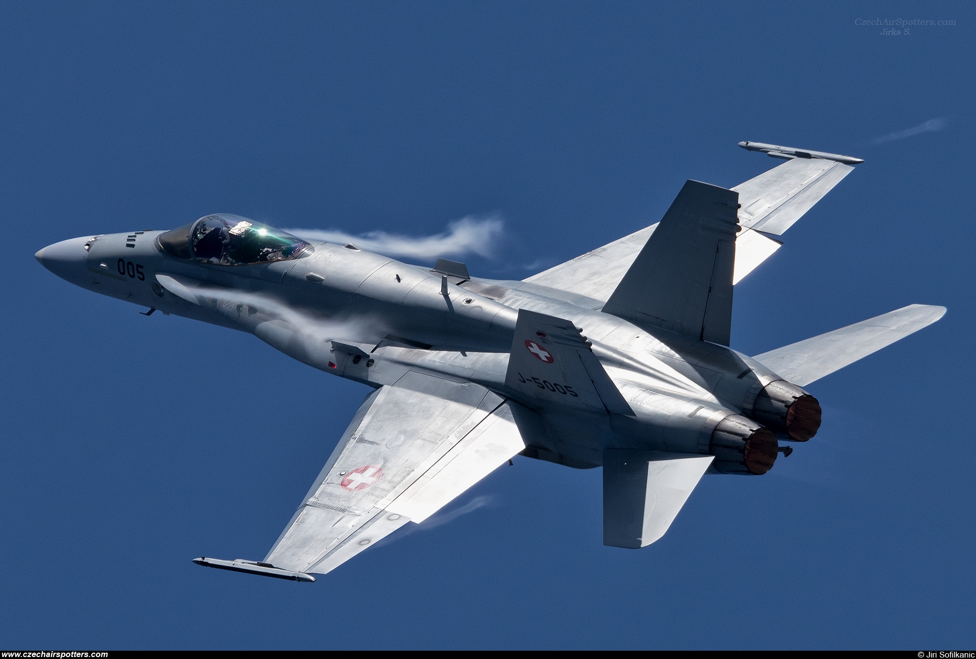 Switzerland - Air Force – McDonnell Douglas F/A-18C Hornet J-5005