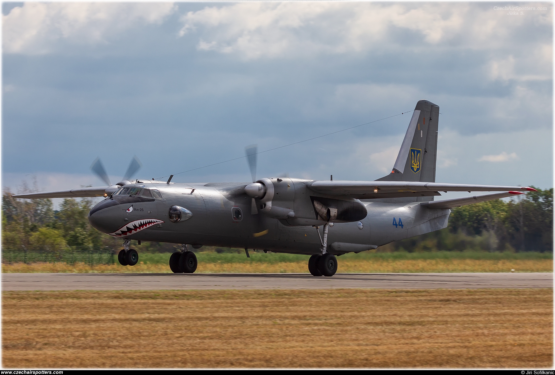 Ukraine - Air Force – Antonov An-26B "Curl" 44 BLUE