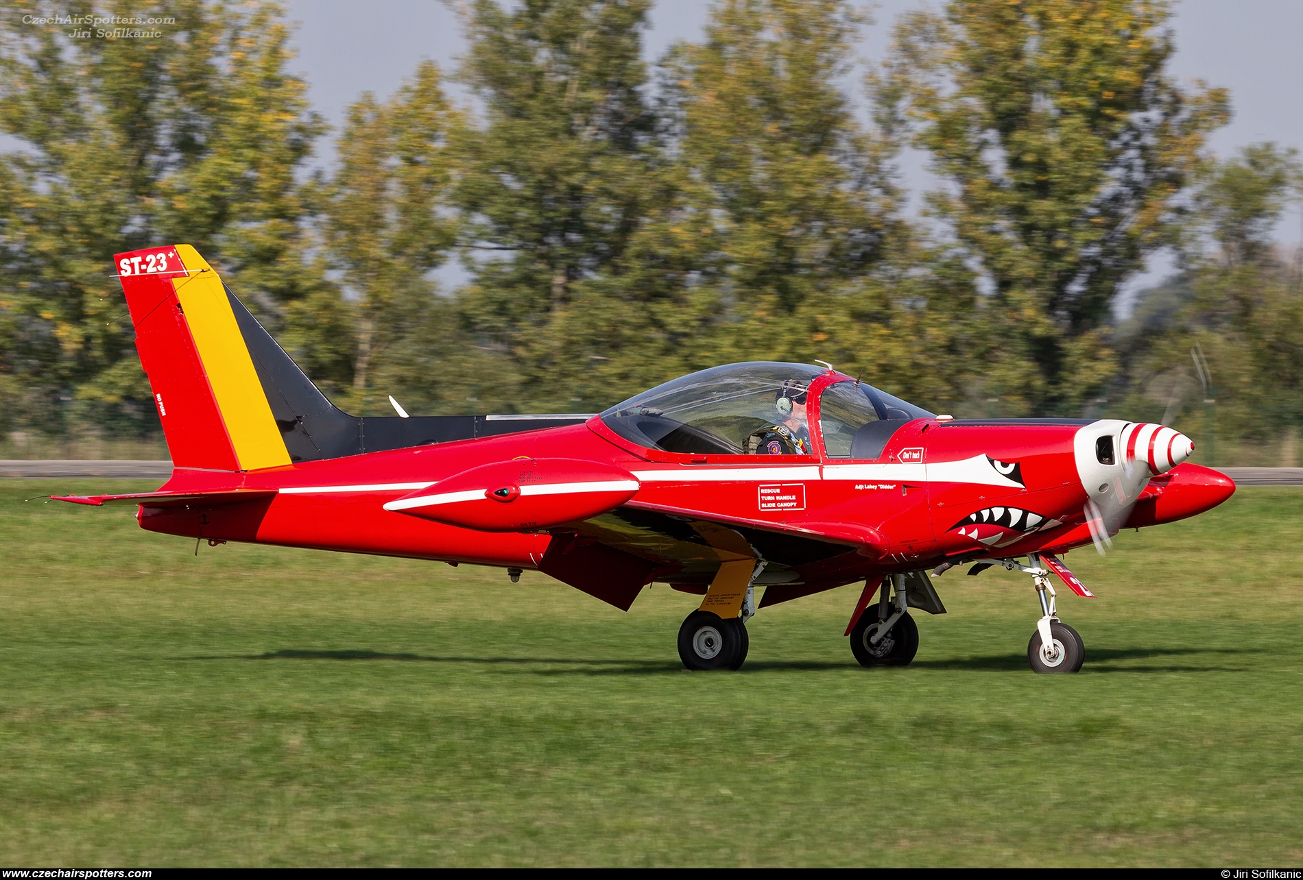 Belgium - Air Force – SIAI-Marchetti SF-260M+ ST-23