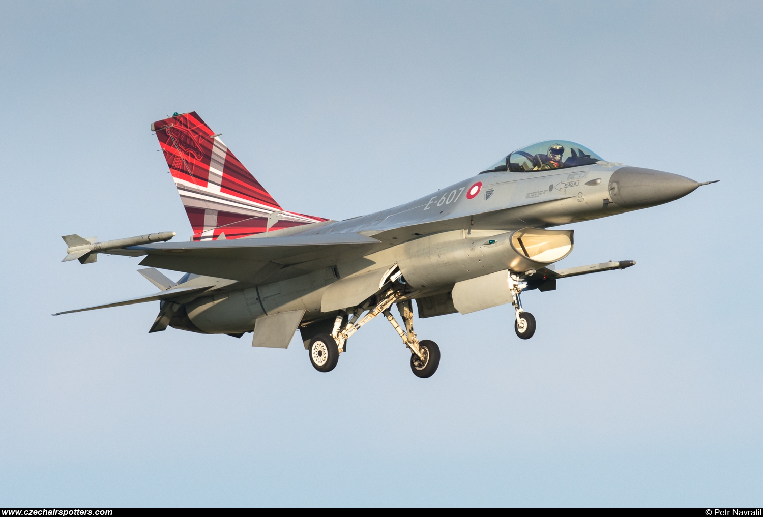 Denmark - Air Force – SABCA F-16AM Fighting Falcon E-607