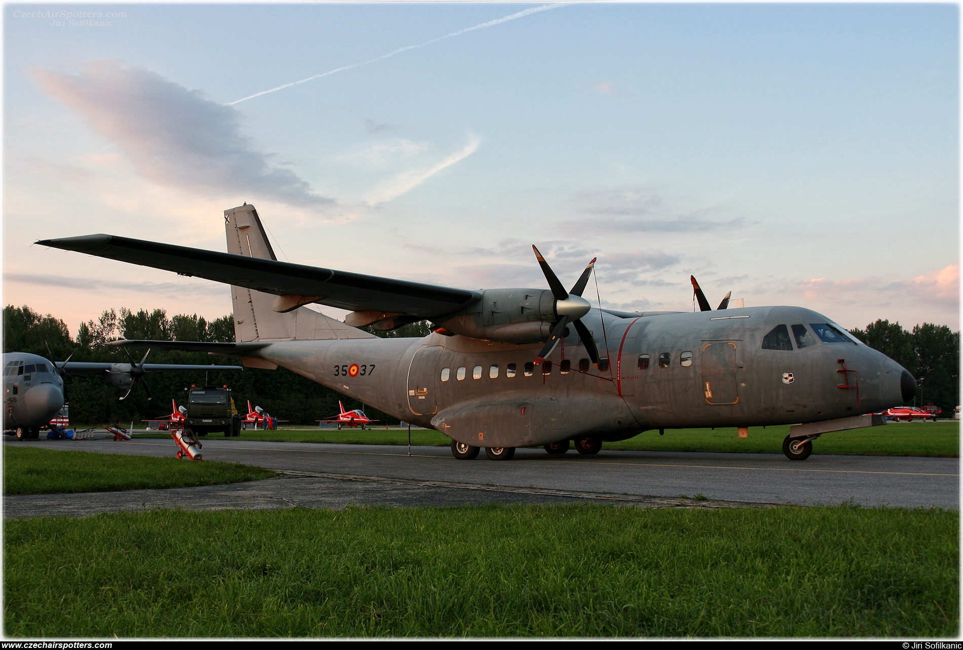 Spain - Air Force – Airtech CN-235-100M T19B-19 / 35-37 