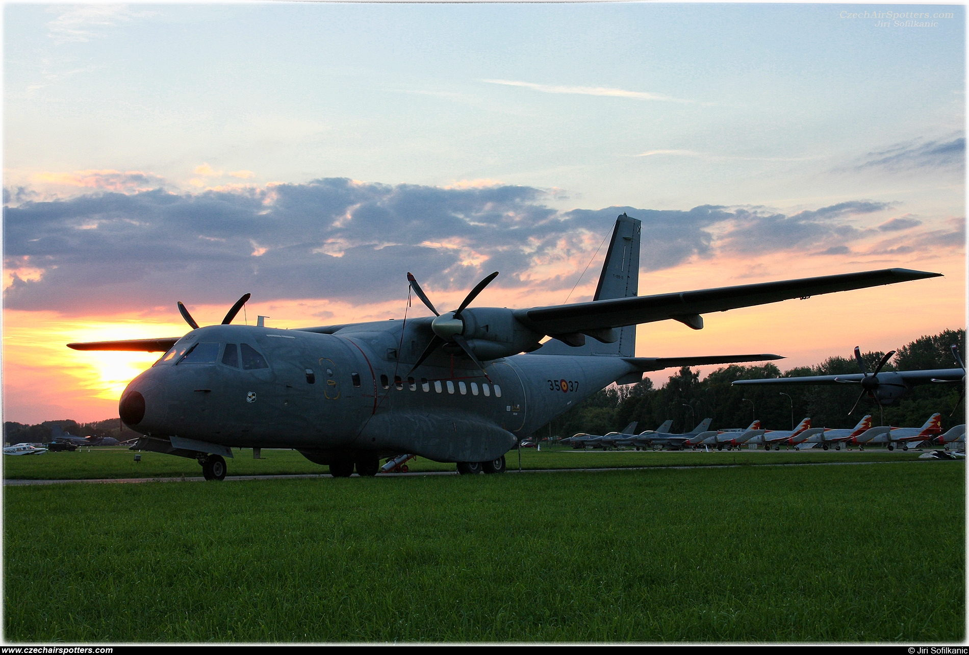 Spain - Air Force – Airtech CN-235-100M T19B-19 / 35-37 