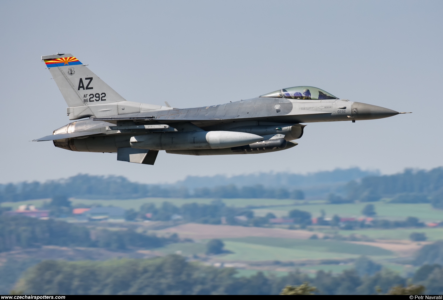 USA - Air Force – Lockheed F-16CJ Fighting Falcon 86-0292
