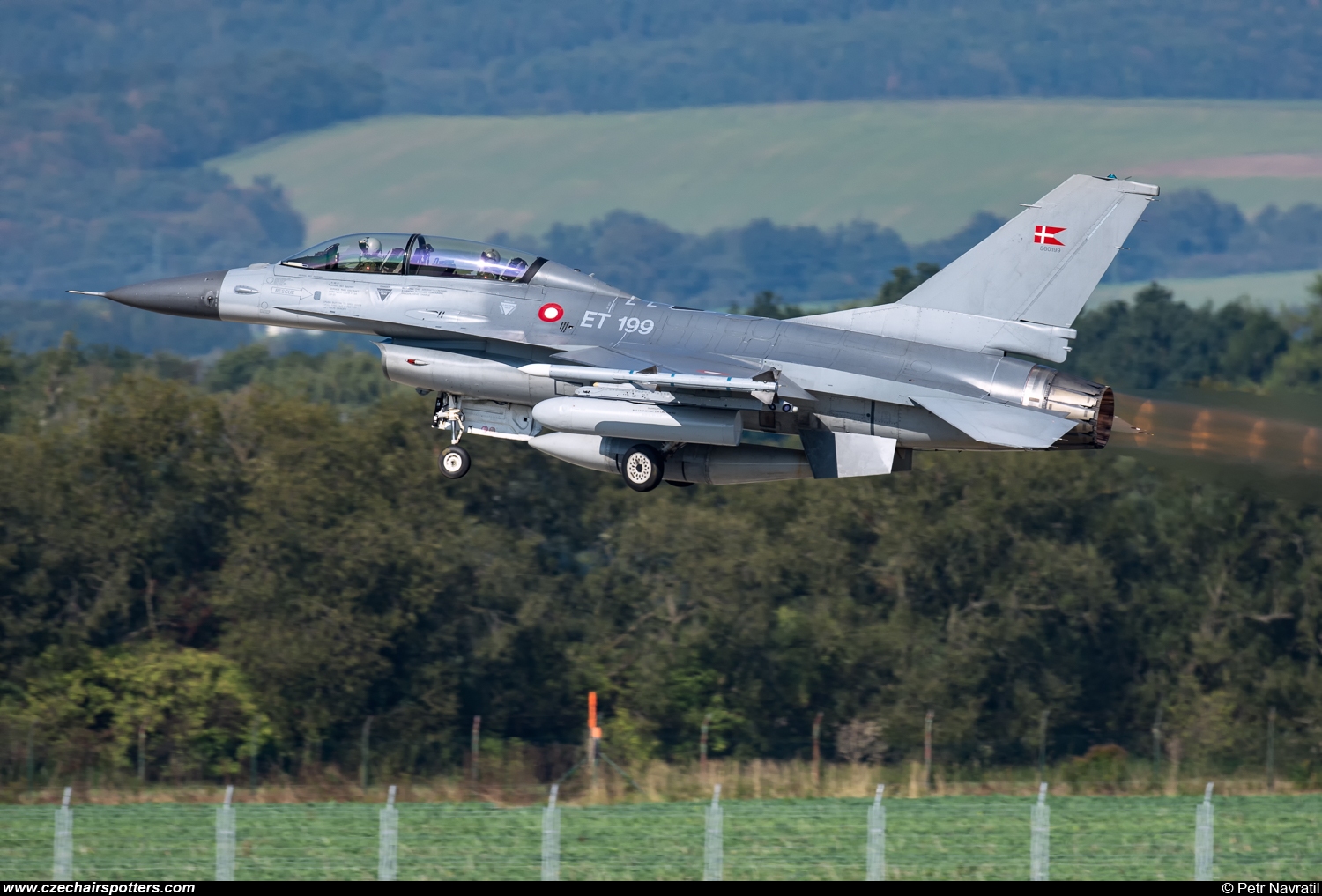 Denmark - Air Force – Fokker F-16BM Fighting Falcon ET-199