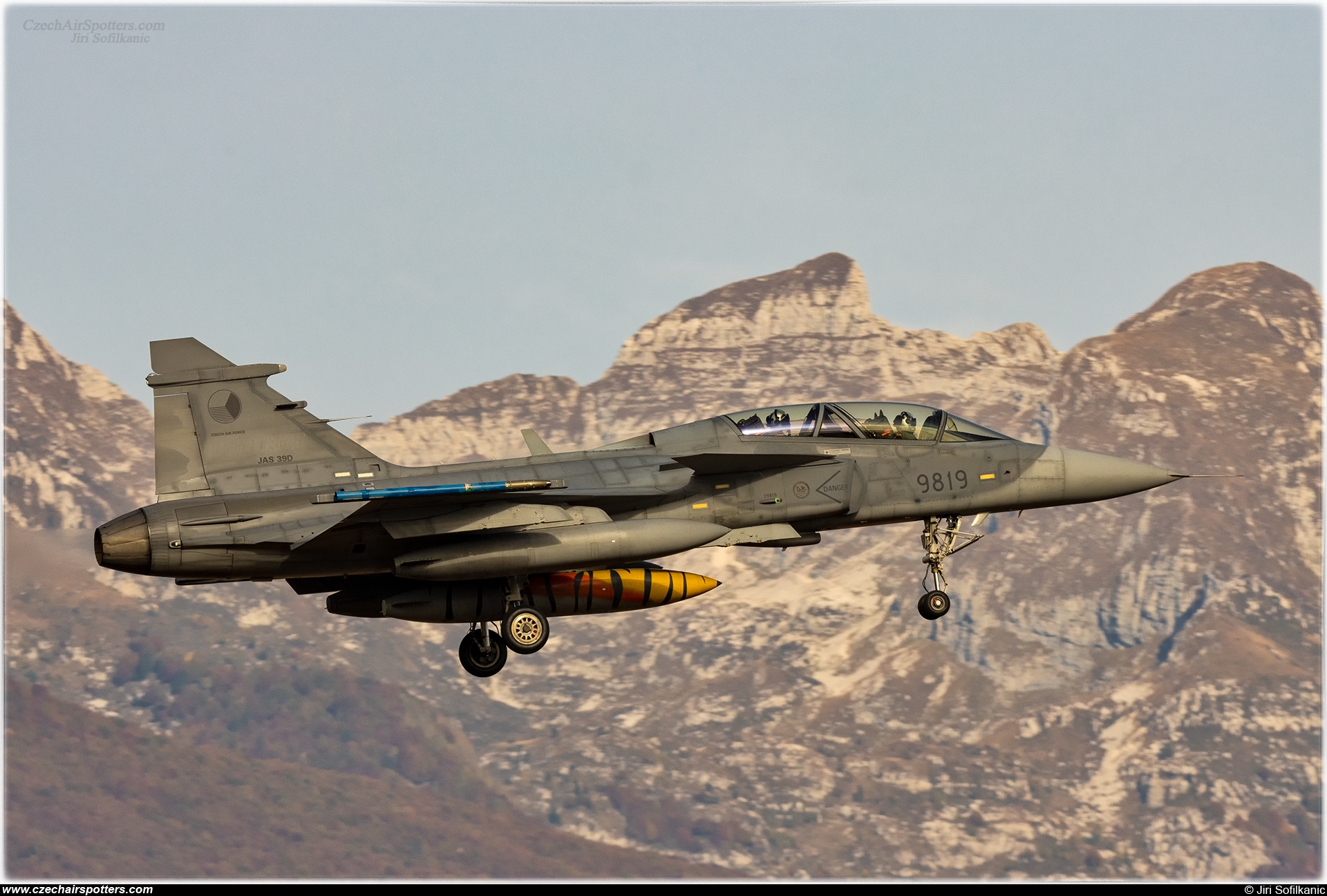 Czech - Air Force – Saab JAS39D Gripen 9819