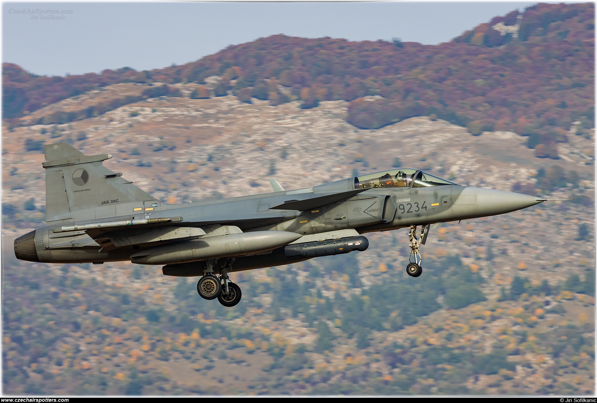 Czech - Air Force – Saab JAS39C Gripen 9234