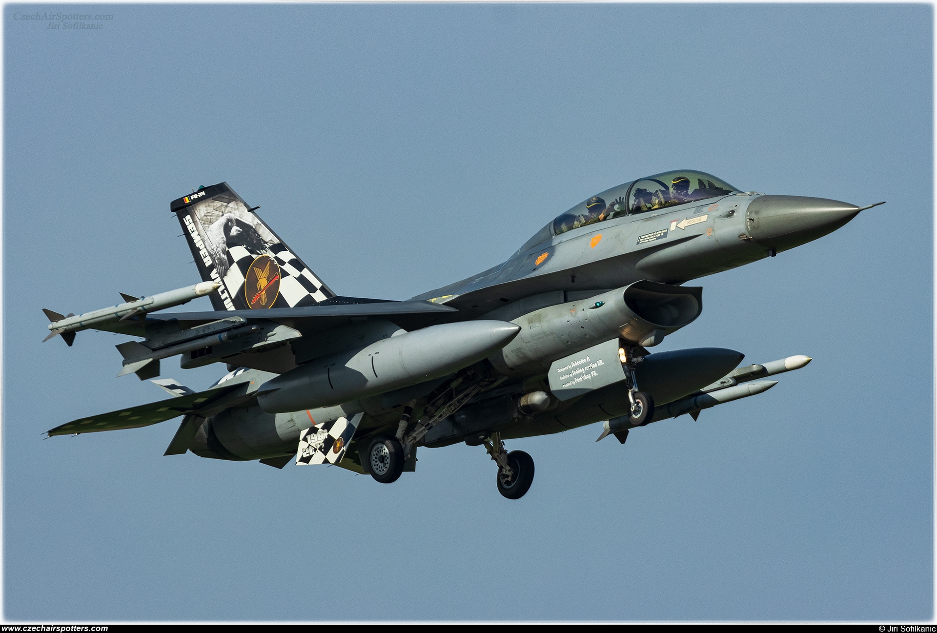Belgium - Air Force – SABCA F-16BM Fighting Falcon FB-24