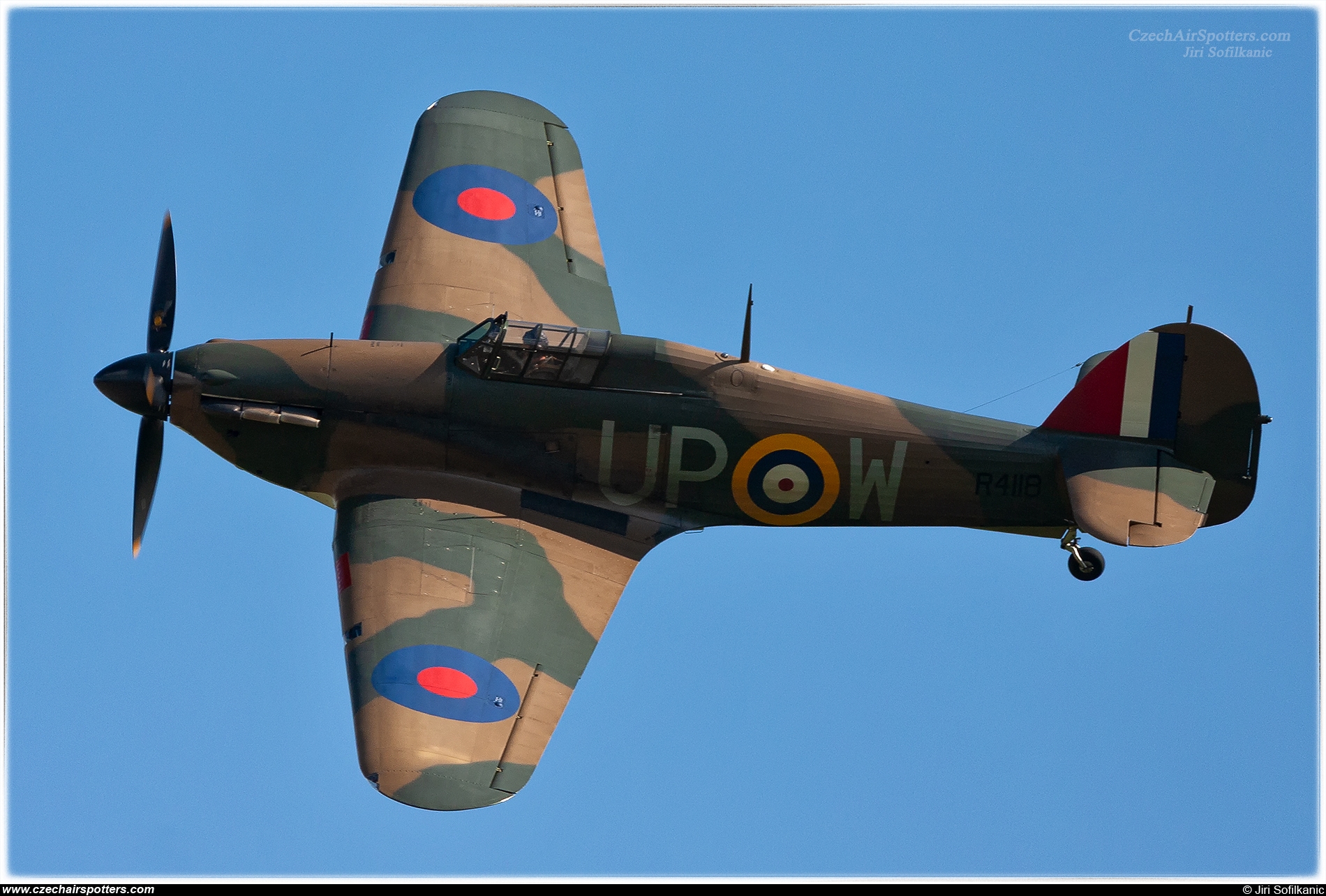 private – Hawker Hurricane Mk.I G-HUPW / UP-W