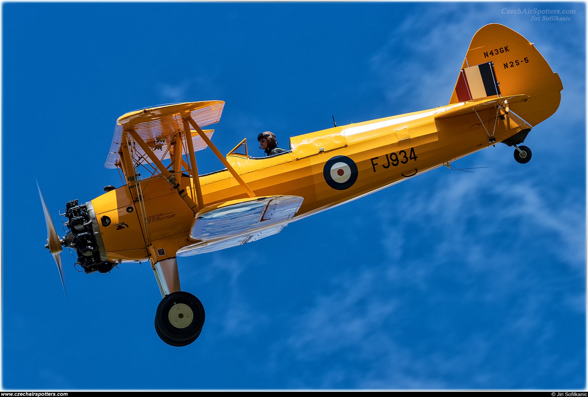 private – Boeing N2S-5 Kaydet (Stearman) N43GK