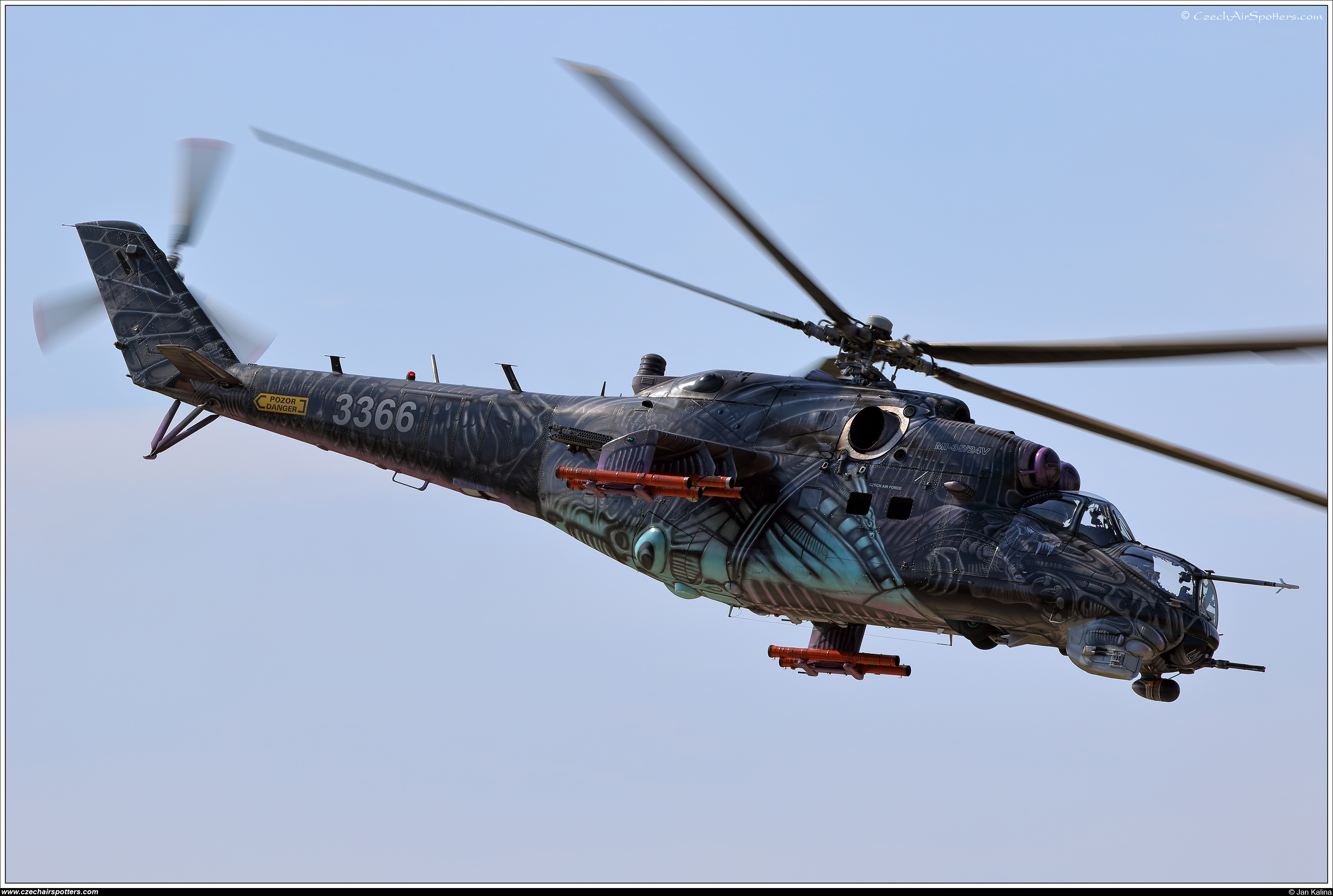 Czech - Air Force – Mil Mi-35 Hind 3366
