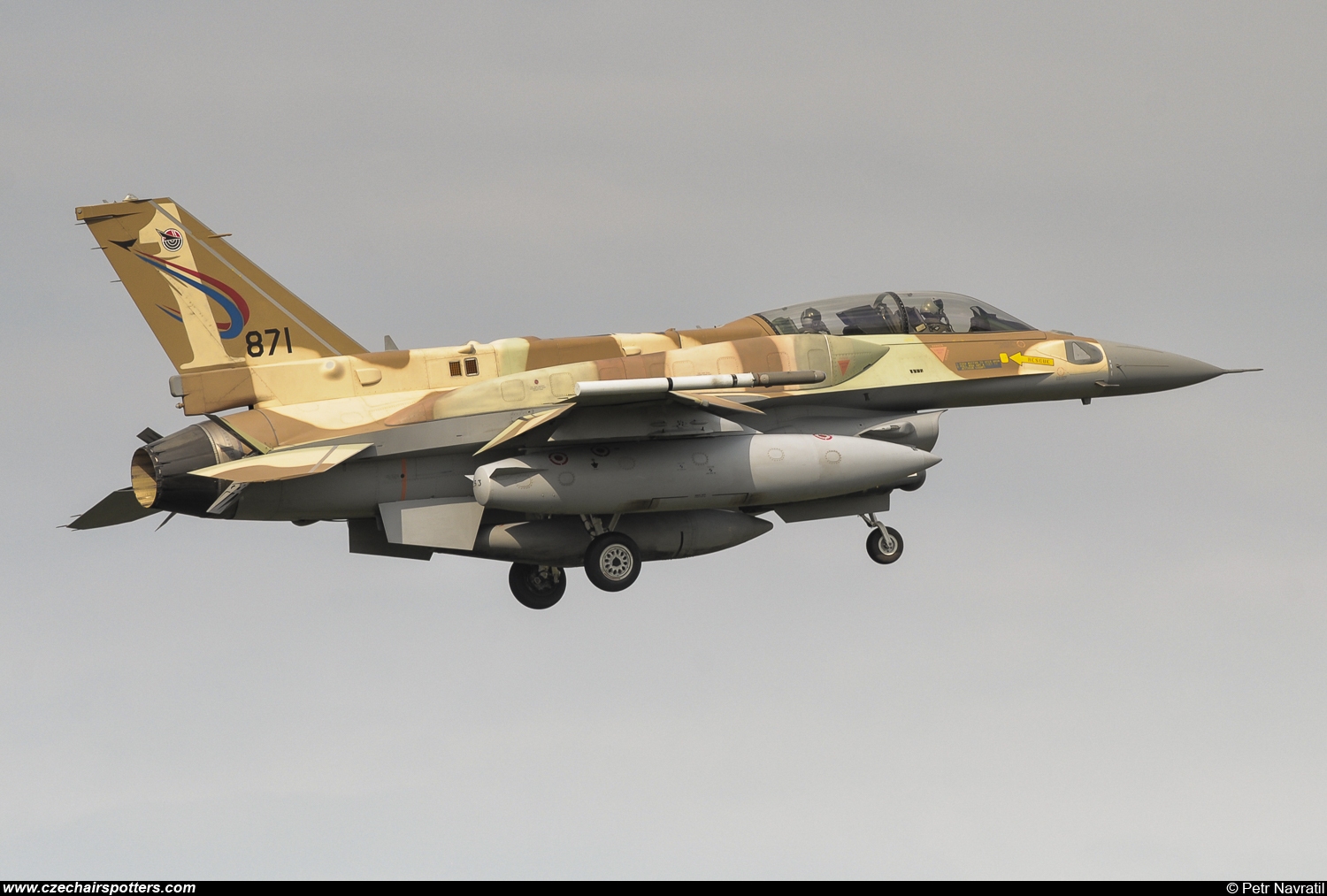 Israel - Air Force – Lockheed F-16I Sufa 871