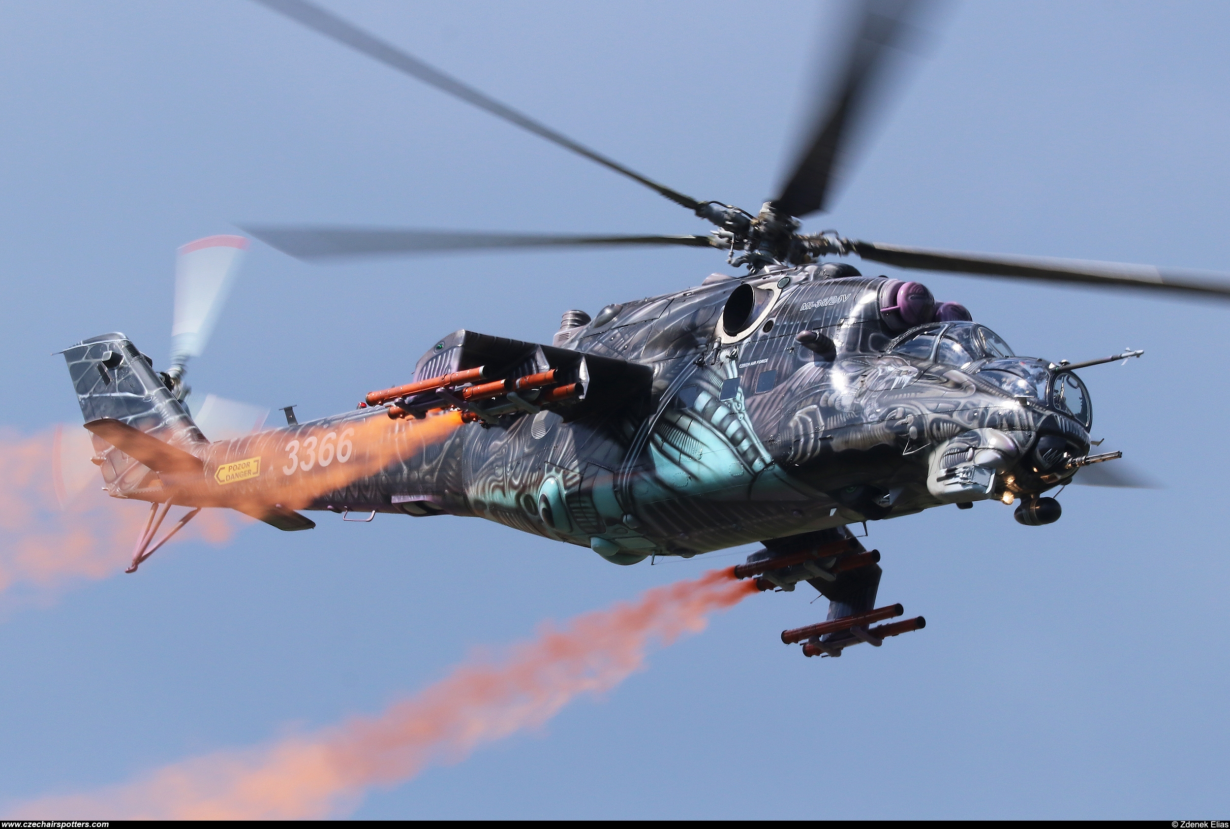 Czech - Air Force – Mil Mi-35 Hind  3366