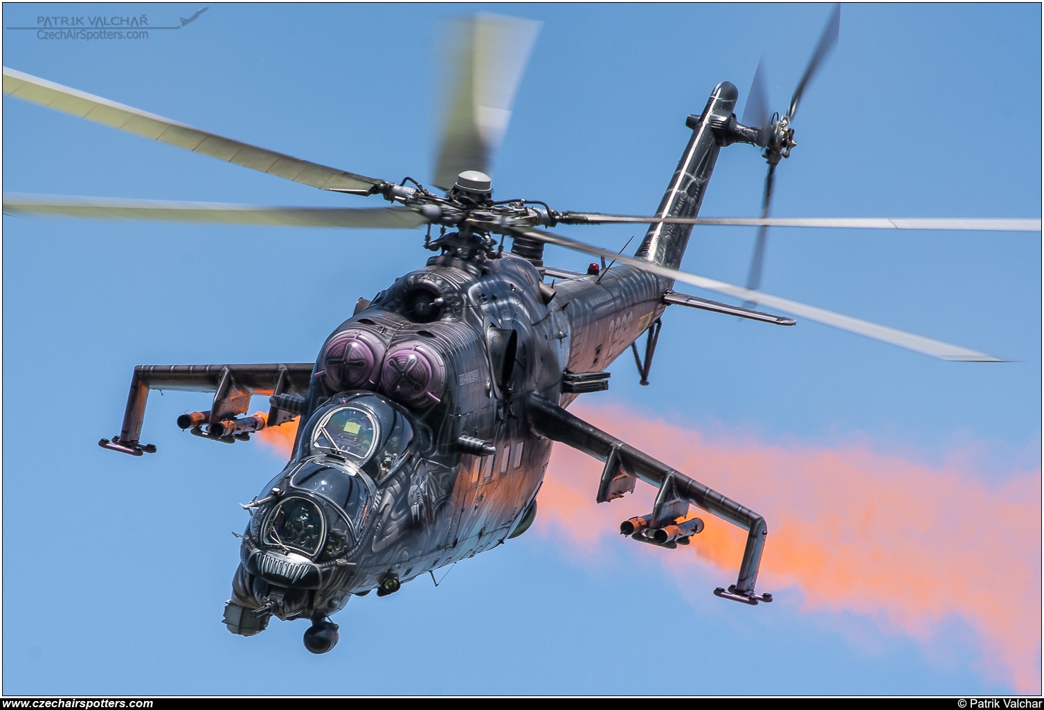 Czech - Air Force – Mil Mi-24V Hind 3366