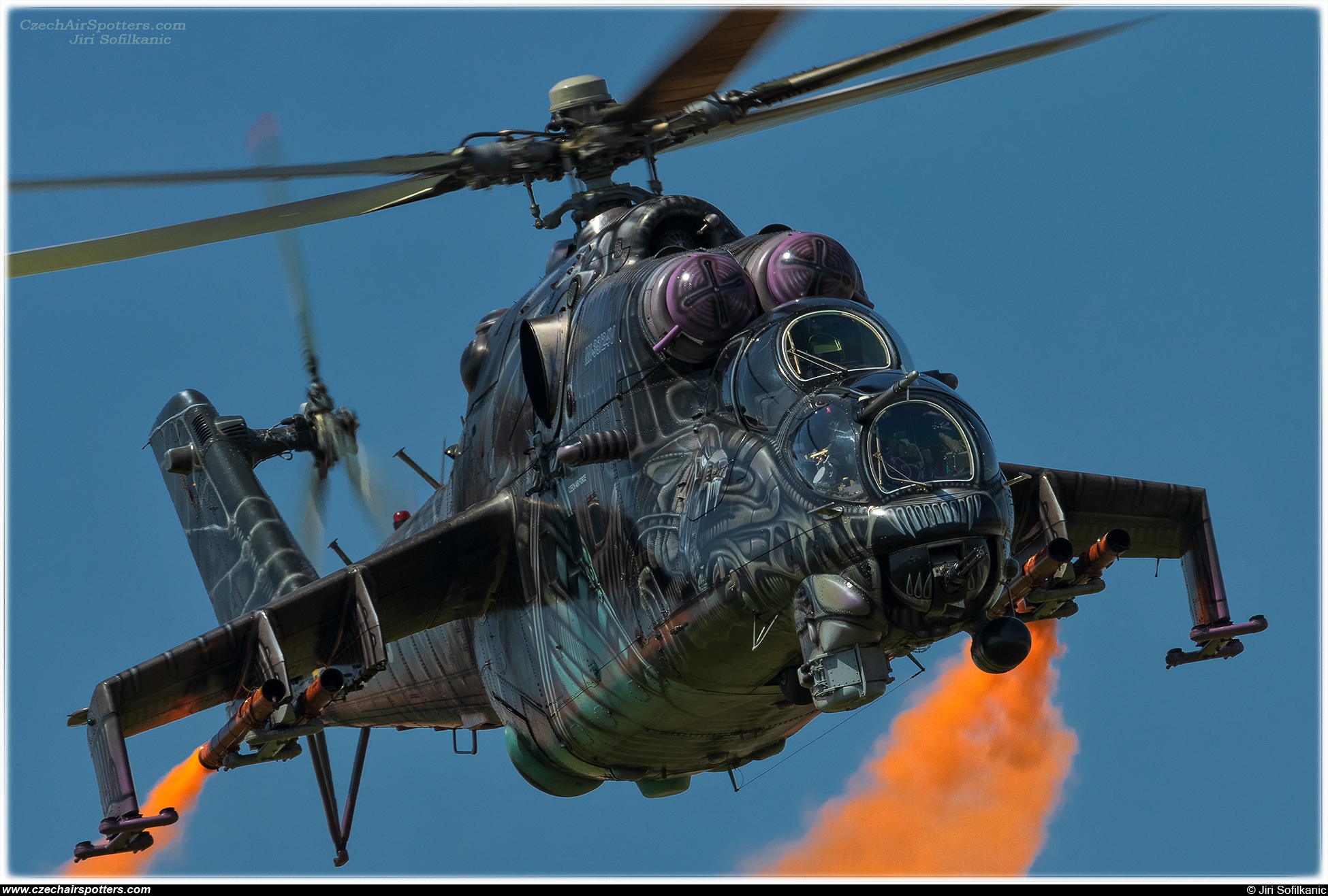 Czech - Air Force – Mil Mi-24V Hind 3366