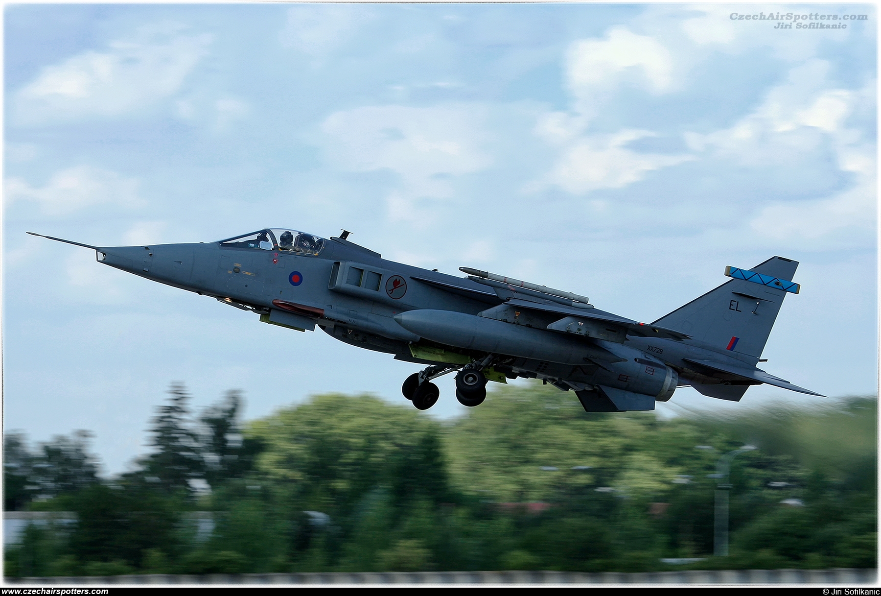 UK - Air Force – Sepecat  (Bréguet/BAC) Jaguar GR3A XX729 / EL