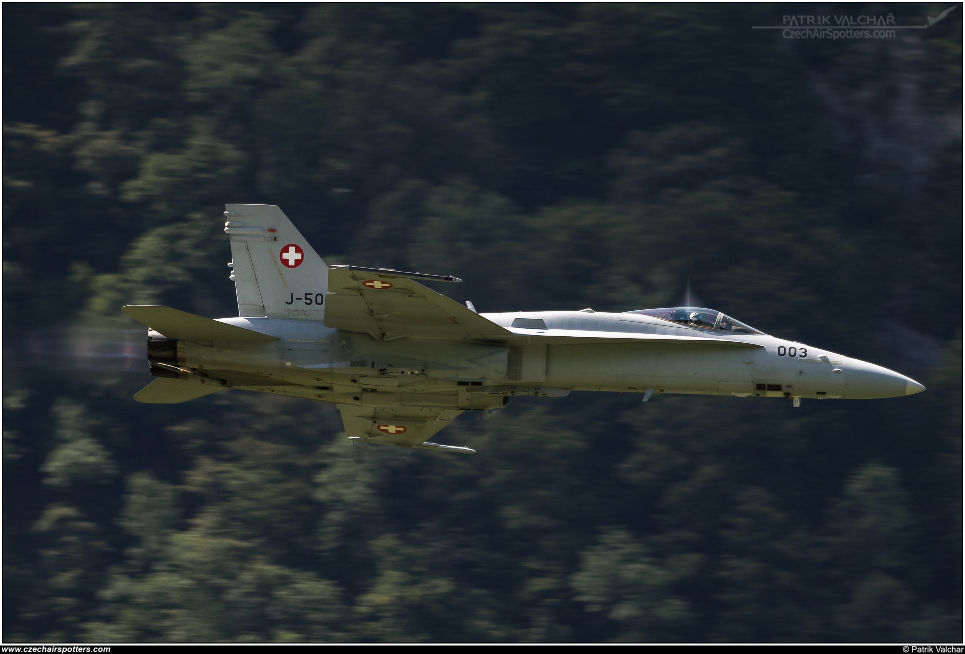 Switzerland - Air Force – McDonnell Douglas F/A-18C Hornet J-5003