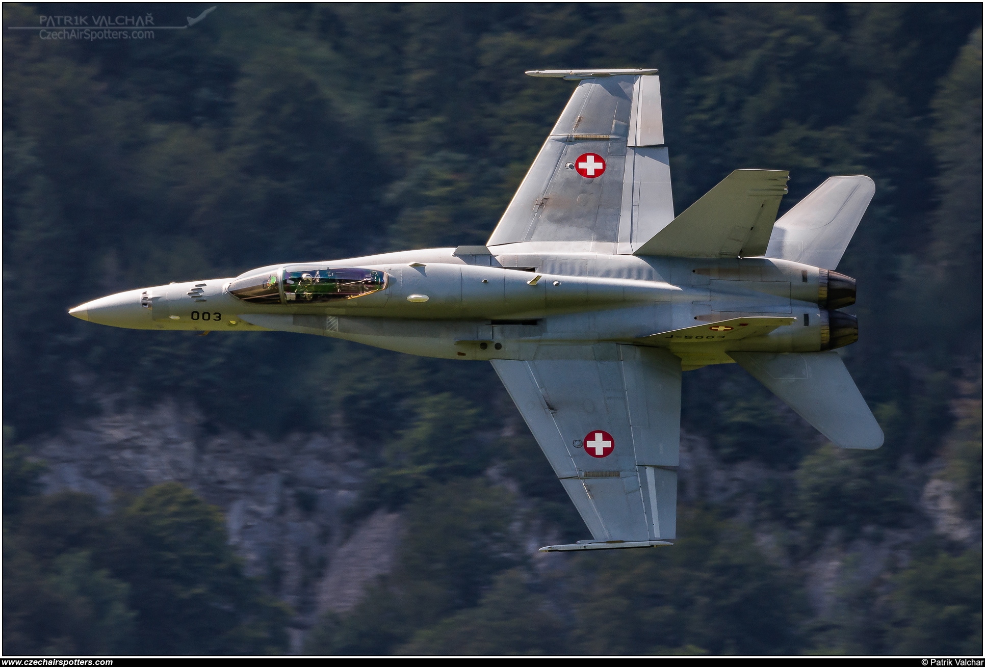 Switzerland - Air Force – McDonnell Douglas F/A-18C Hornet J-5003