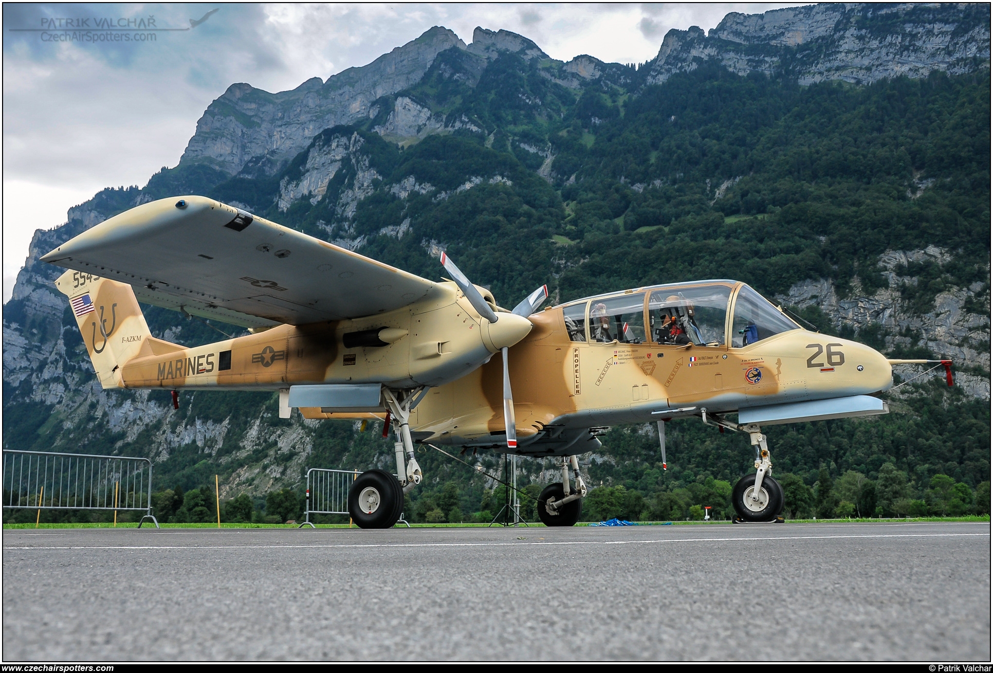 private – North American Rockwell OV-10B Bronco F-AZKM / 55454 / UU-26