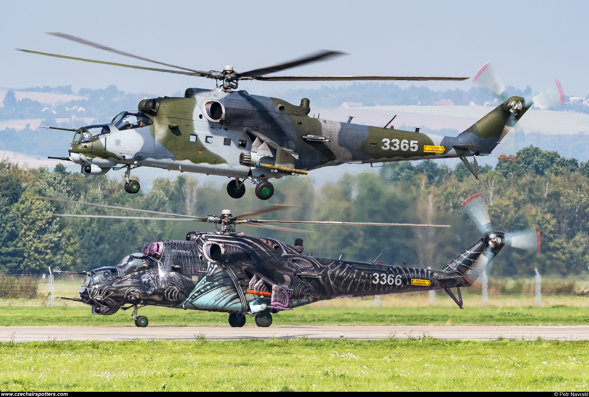 Czech - Air Force – Mil Mi-24V Hind 3366