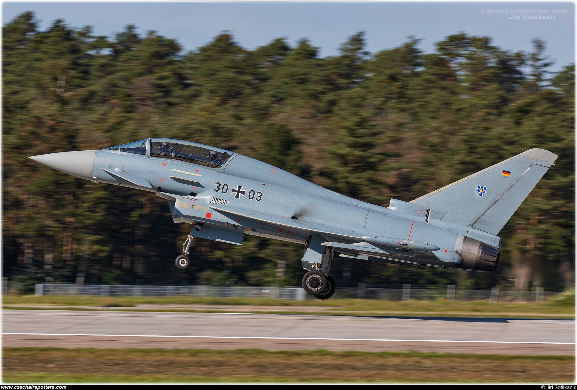 Germany - Air Force – Eurofighter EF-2000 Typhoon T 30+03