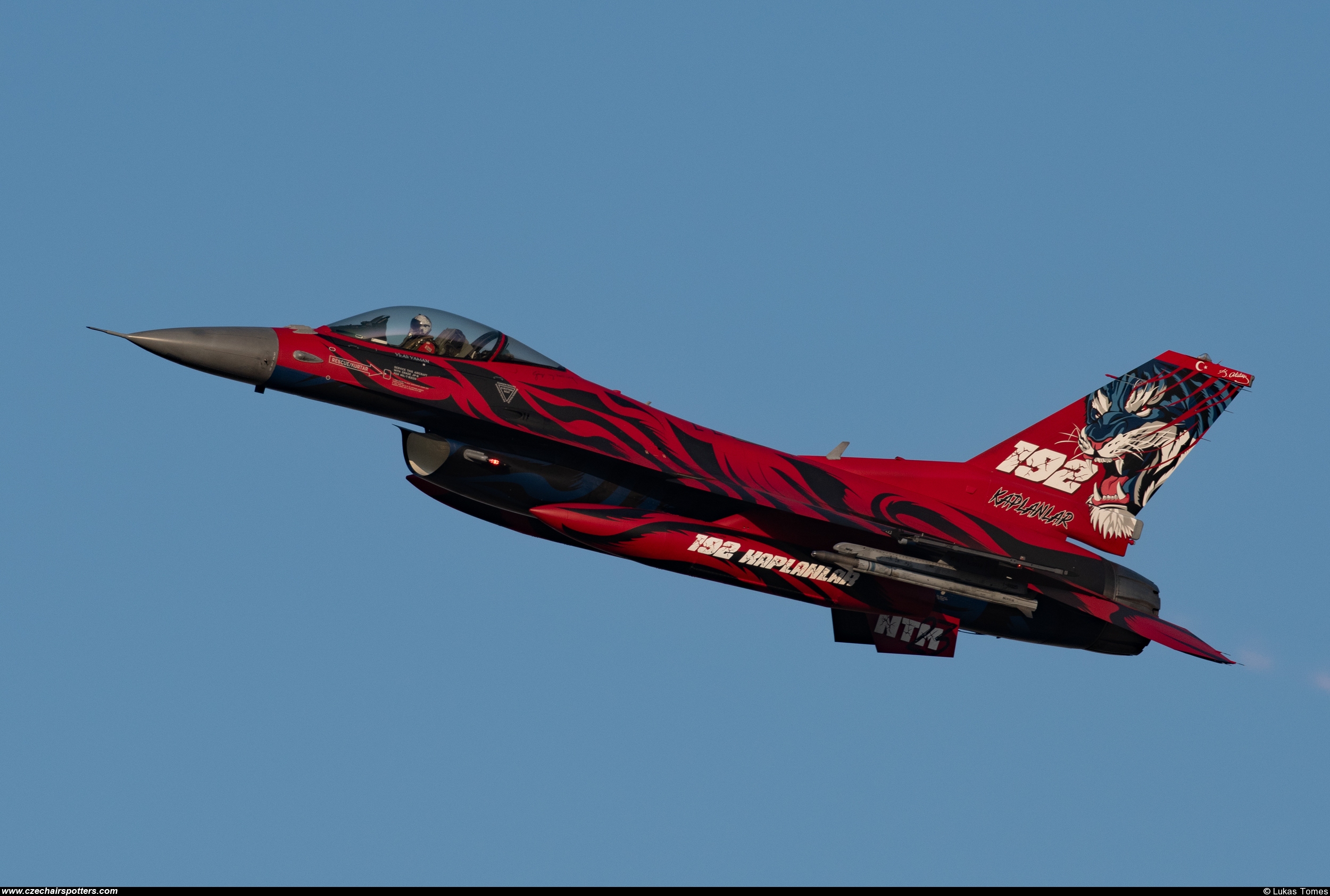 Turkey - Air Force – Lockheed Martin F-16CJ Fighting Falcon 93-0008