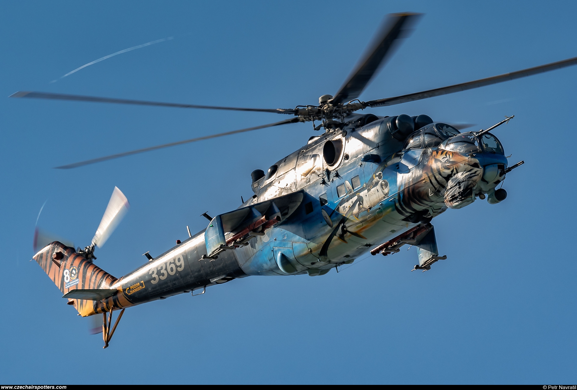 Czech - Air Force – Mil Mi-24V Hind 3369