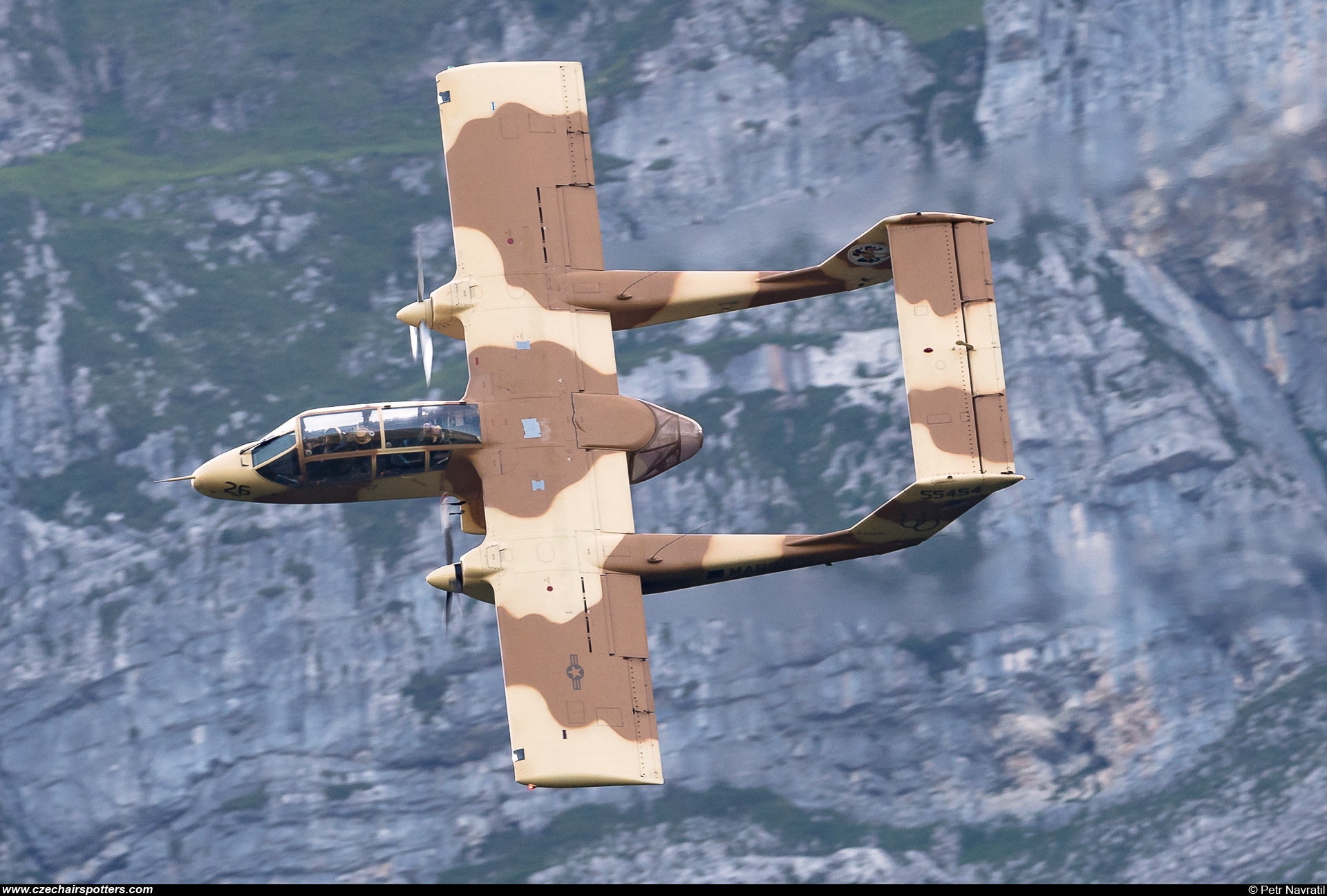 private – North American Rockwell OV-10B Bronco F-AZKM / 55454