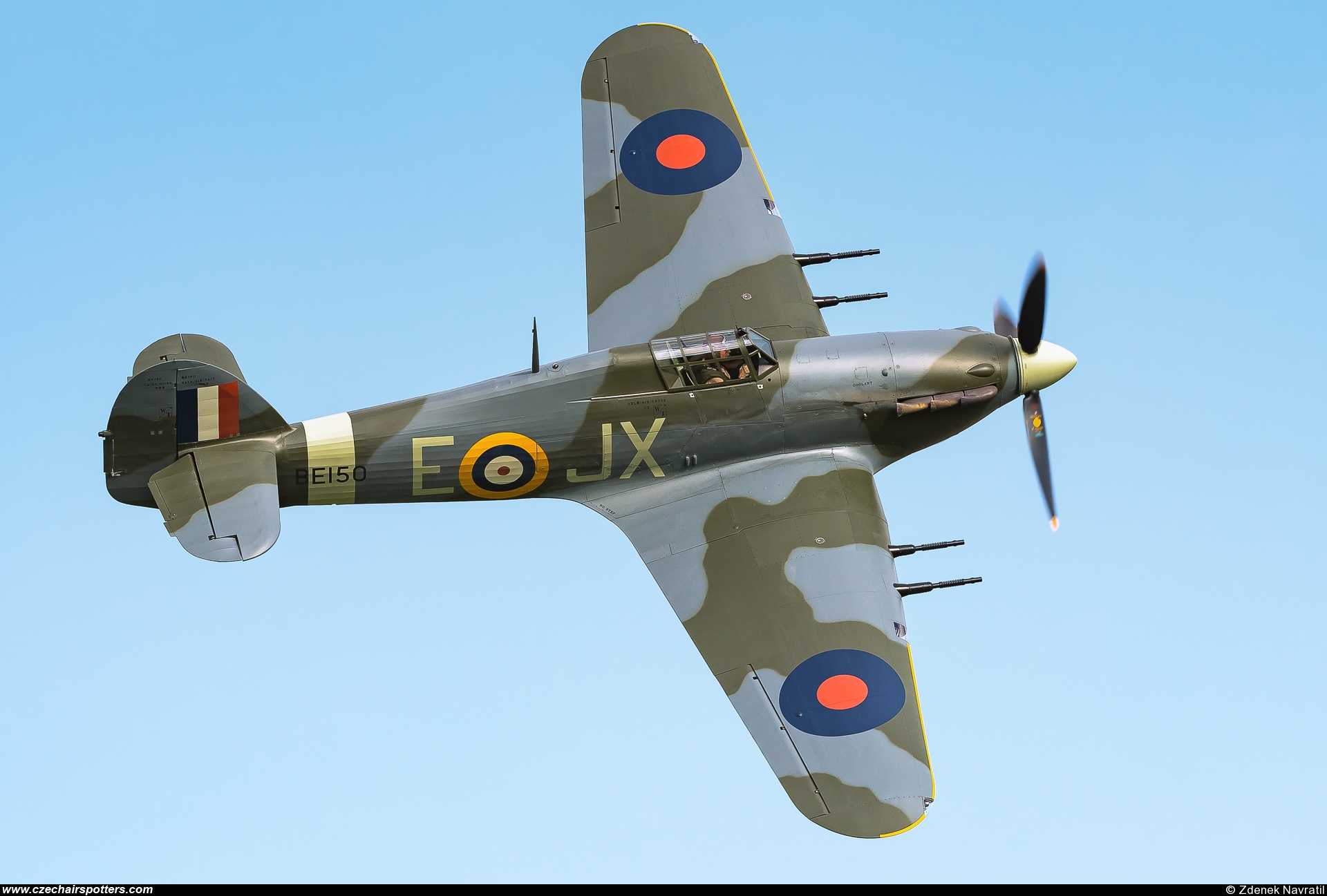 private – Hawker Hurricane Mk IV OO-HUR/JX-E/KZ321