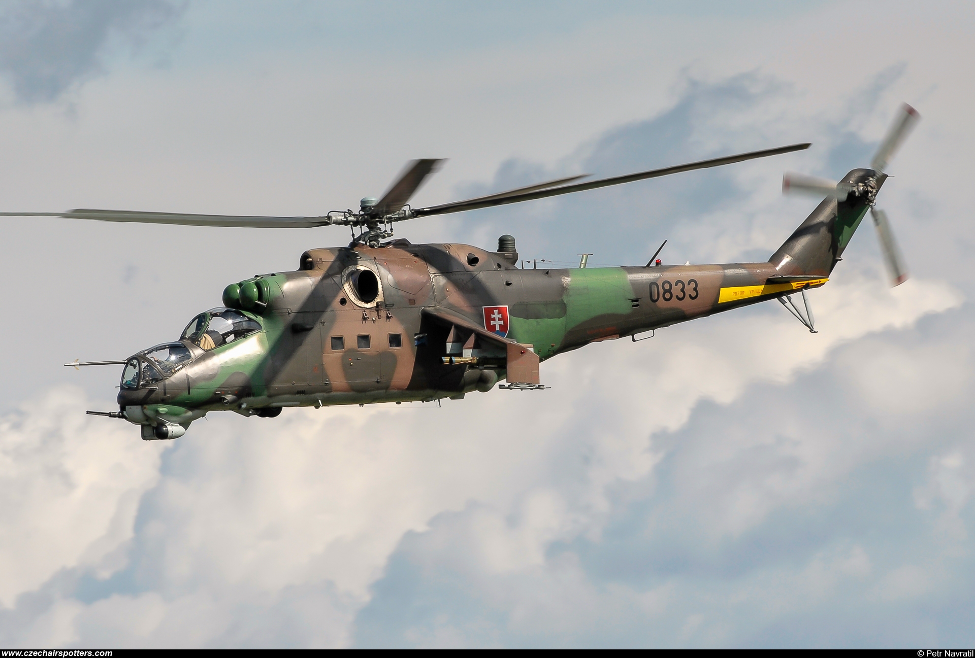 Slovakia - Air Force – Mil Mi-24V Hind 0833