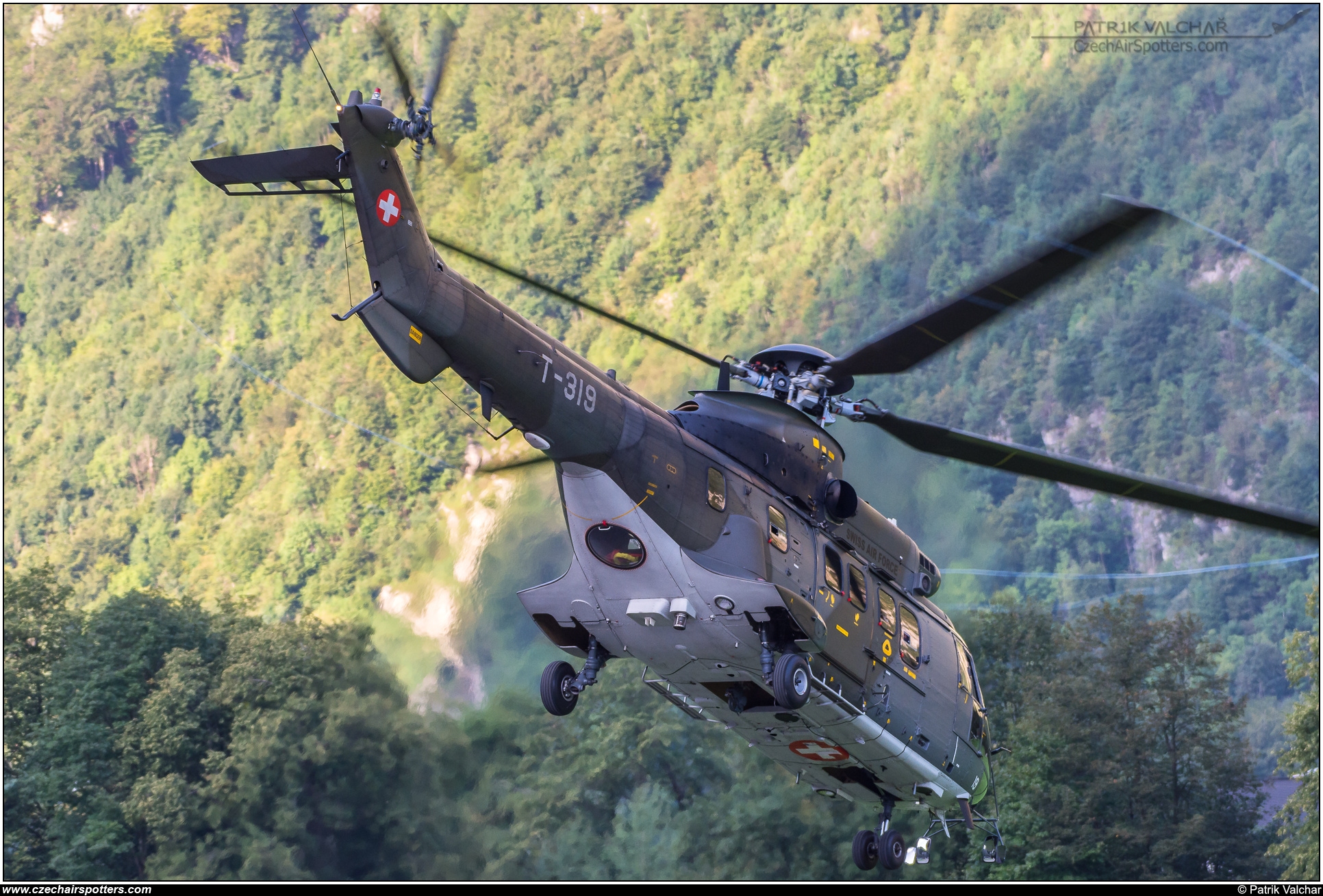 Switzerland - Air Force – Aerospatiale Aerospatiale AS-332M1 Super Puma  T-319