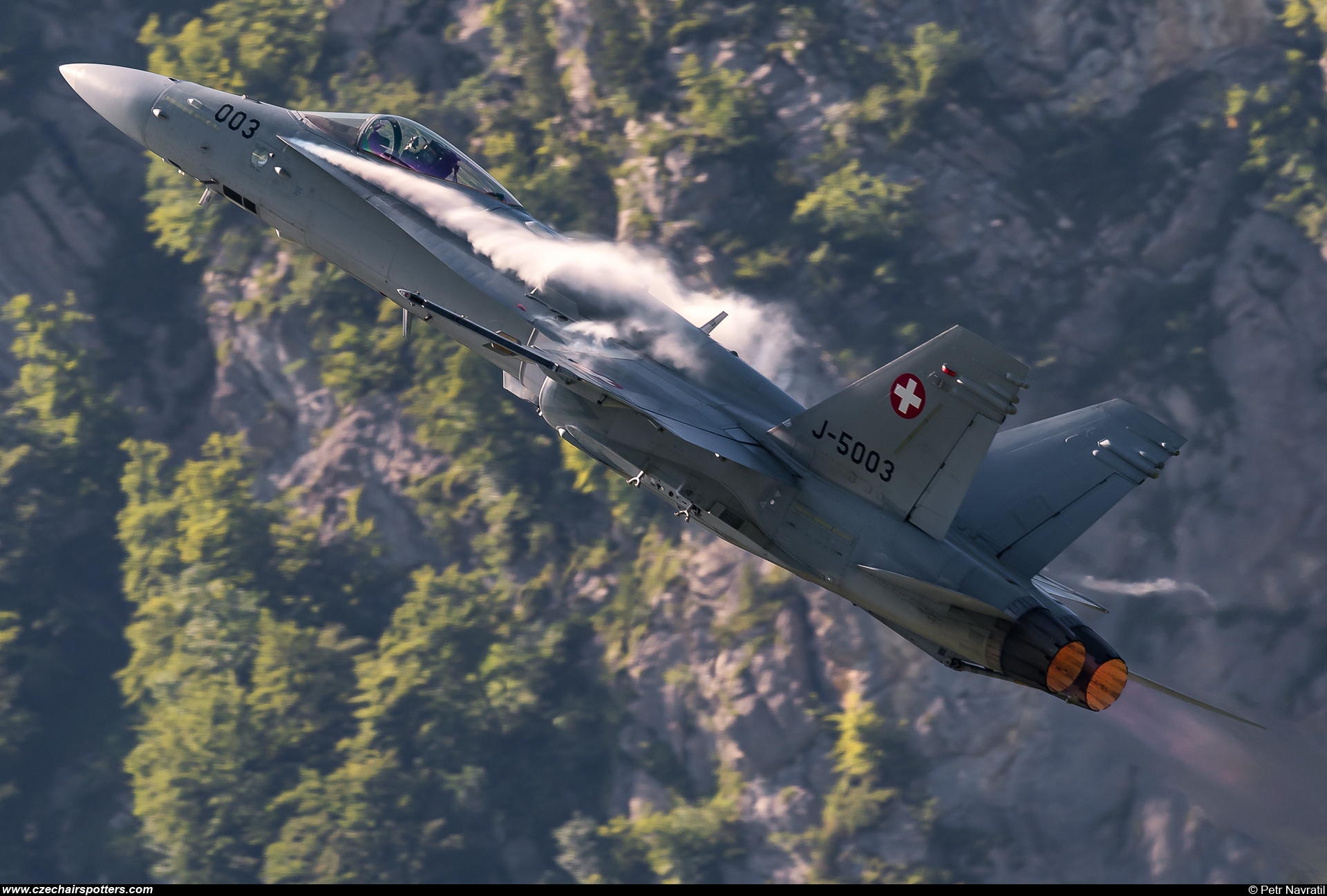 Switzerland - Air Force – McDonnell Douglas F/A-18C Hornet J-5003