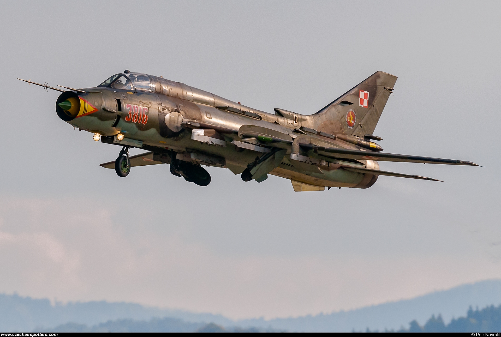Poland - Air Force – Sukhoi Su-22 M-4 Fitter 3816