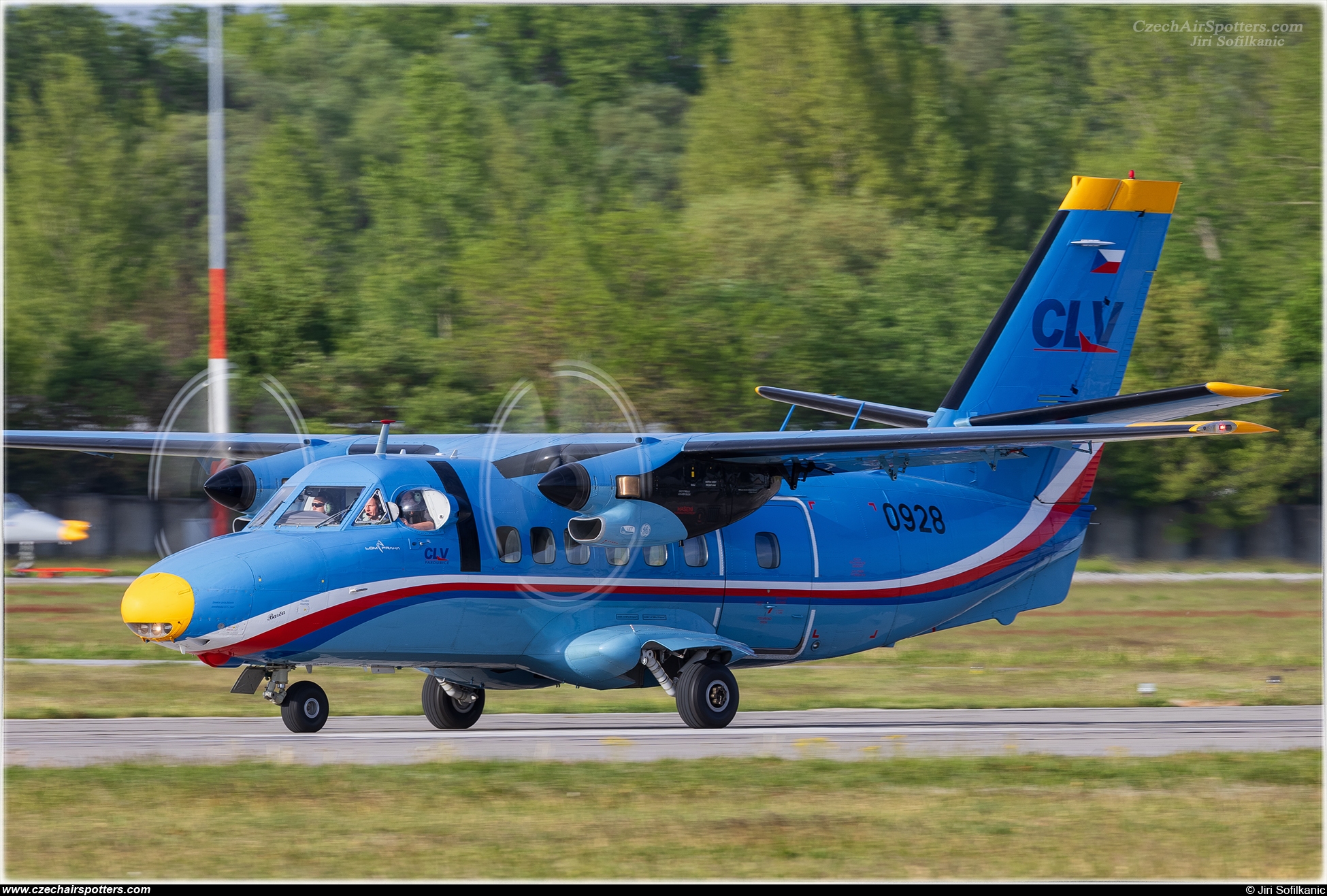 LOM Praha - CLV – Let L-410UVP-T Turbolet 0928