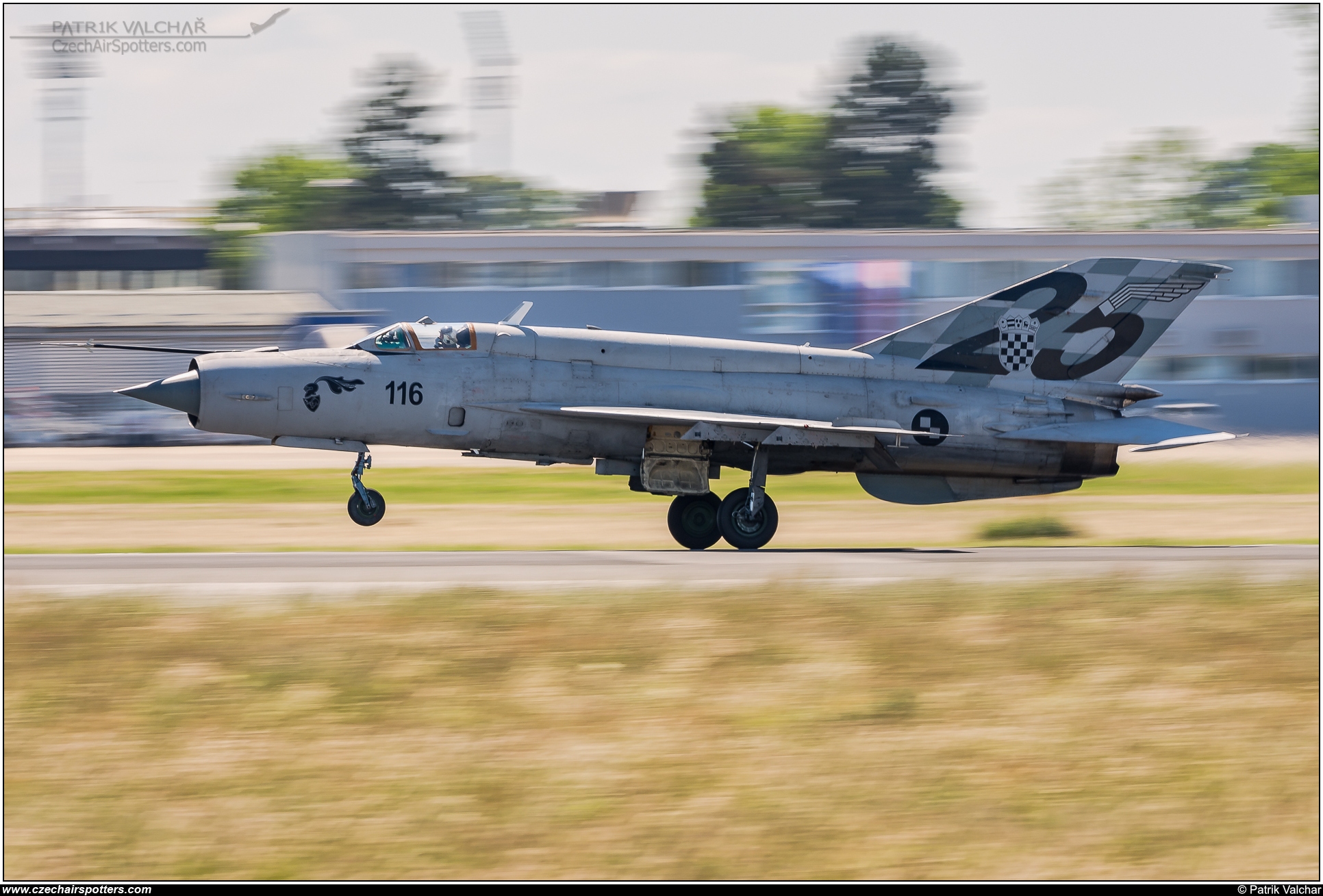 Croatia - Air Force – Mikoyan-Gurevich MiG-21bisD 116