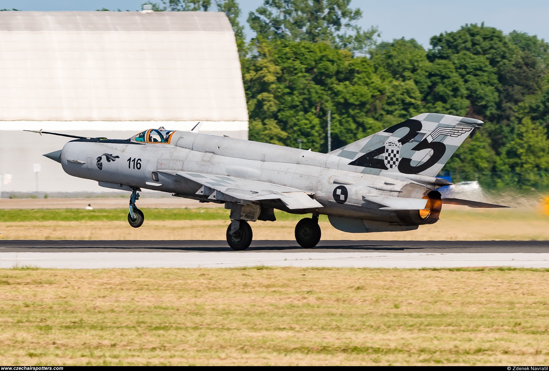 Croatia - Air Force – Mikoyan-Gurevich MiG-21bisD 116