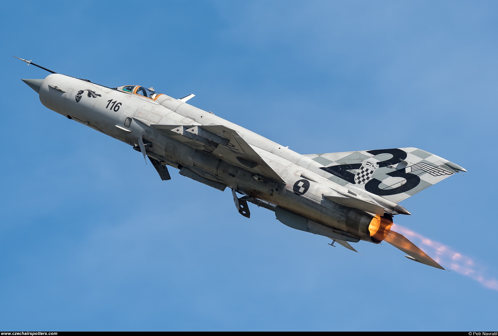Croatia - Air Force – Mikoyan-Gurevich MiG-21bisD 116
